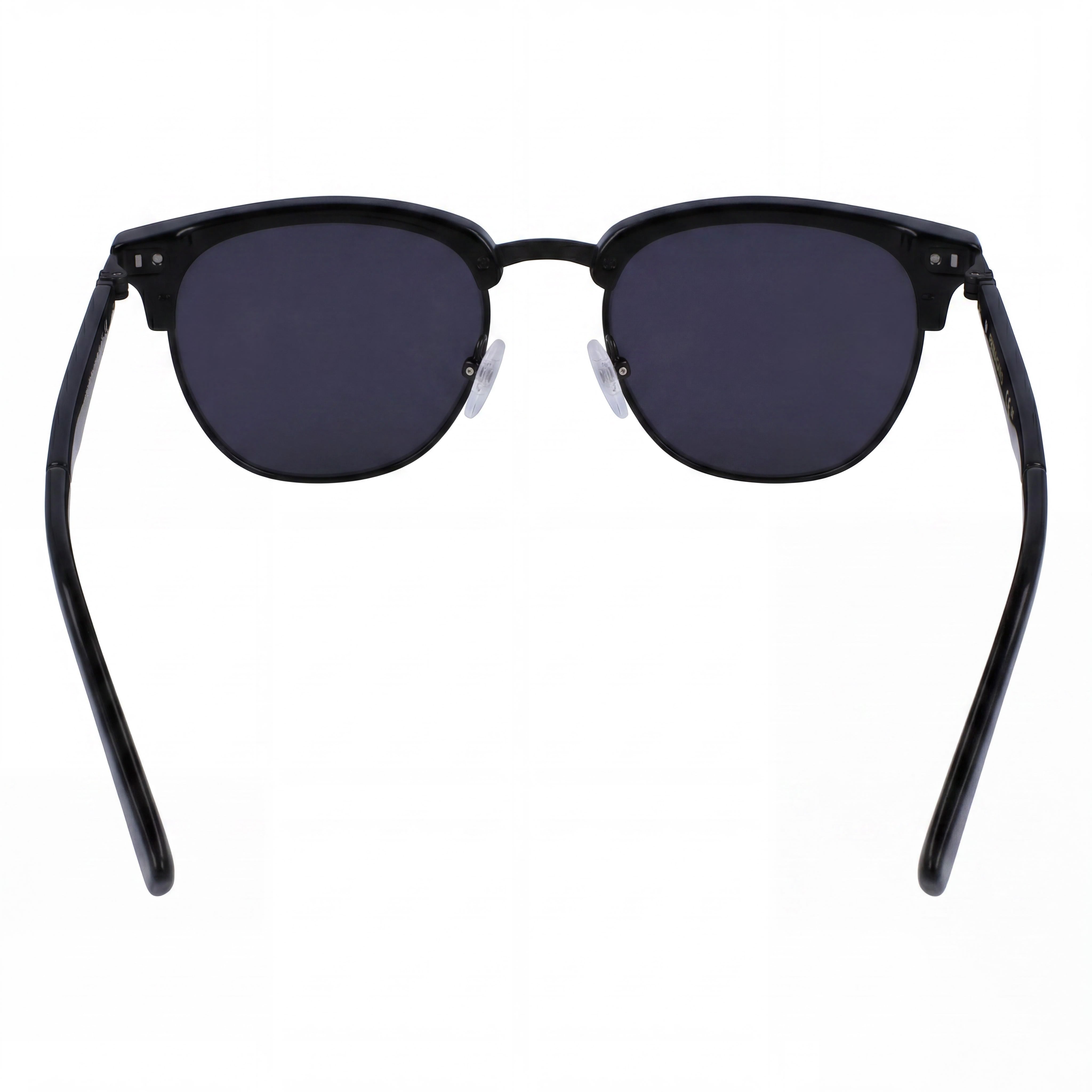 Salvatore Ferragamo Elegant Unisex Black Gray Metallo Frame, Grey Blue Lens, 53mm UV Protected Non-Polarized Eyewear, Photo 4