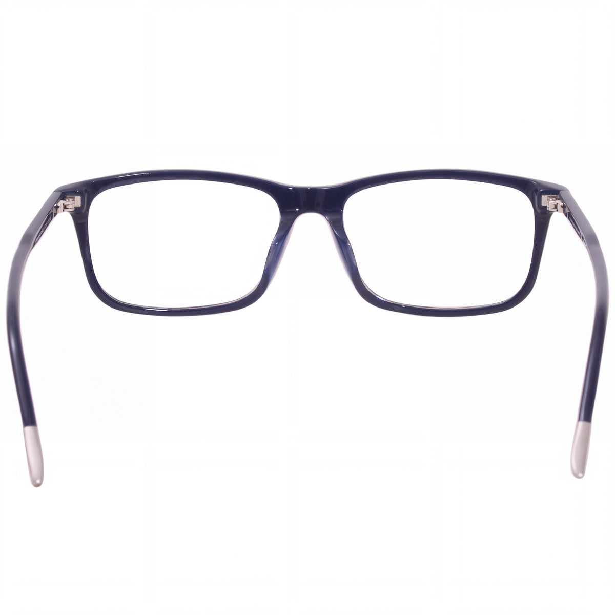Tom Ford FT5646-D-B Gafas de hombre de plástico con montura completa rectangular azul marino brillante 57mm, Photo 3