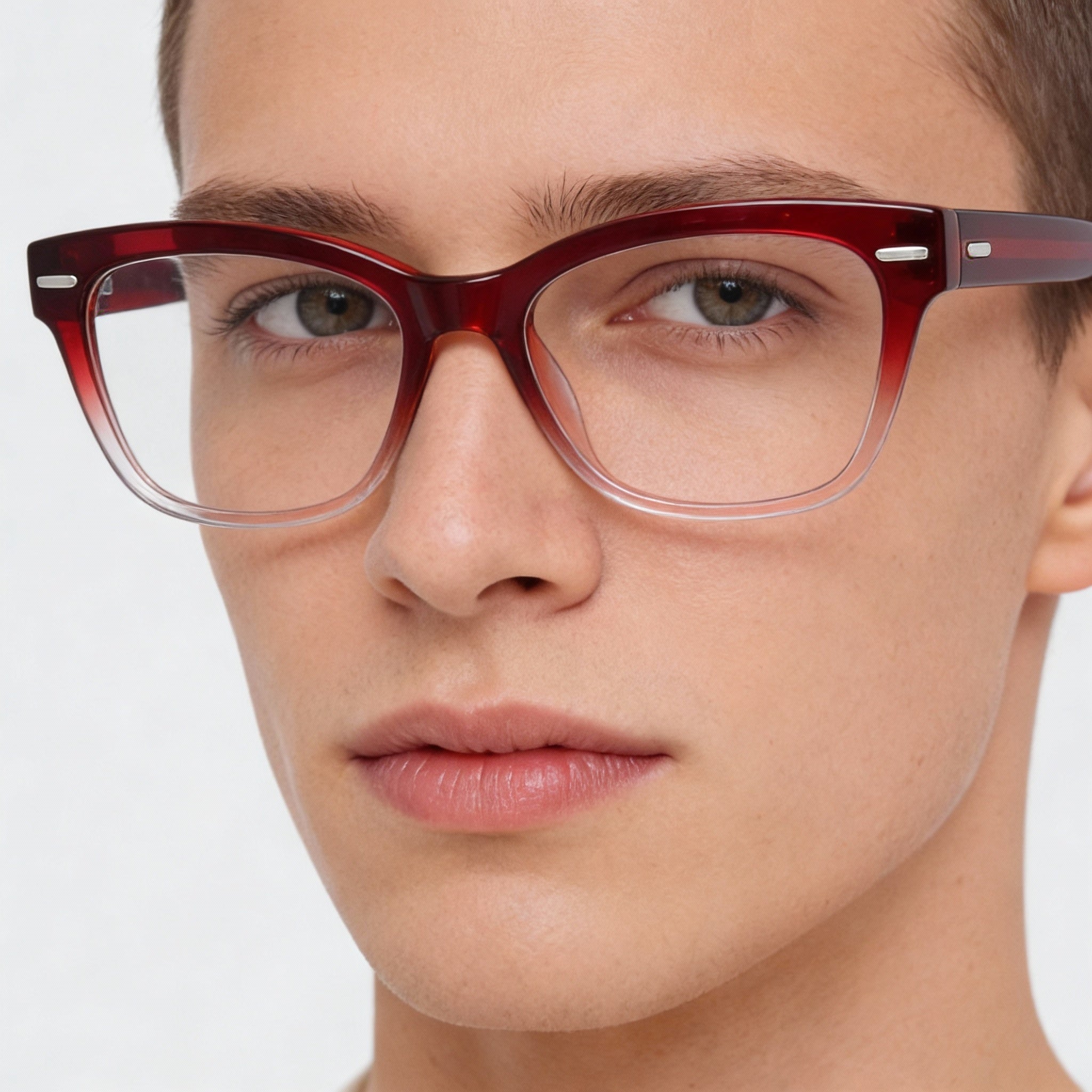 Calvin Klein Modern CK23512 Unisex Sunglasses with Wine Rose Frame and Polycarbonate Lenses, Size 52-16-140mm, Photo 5