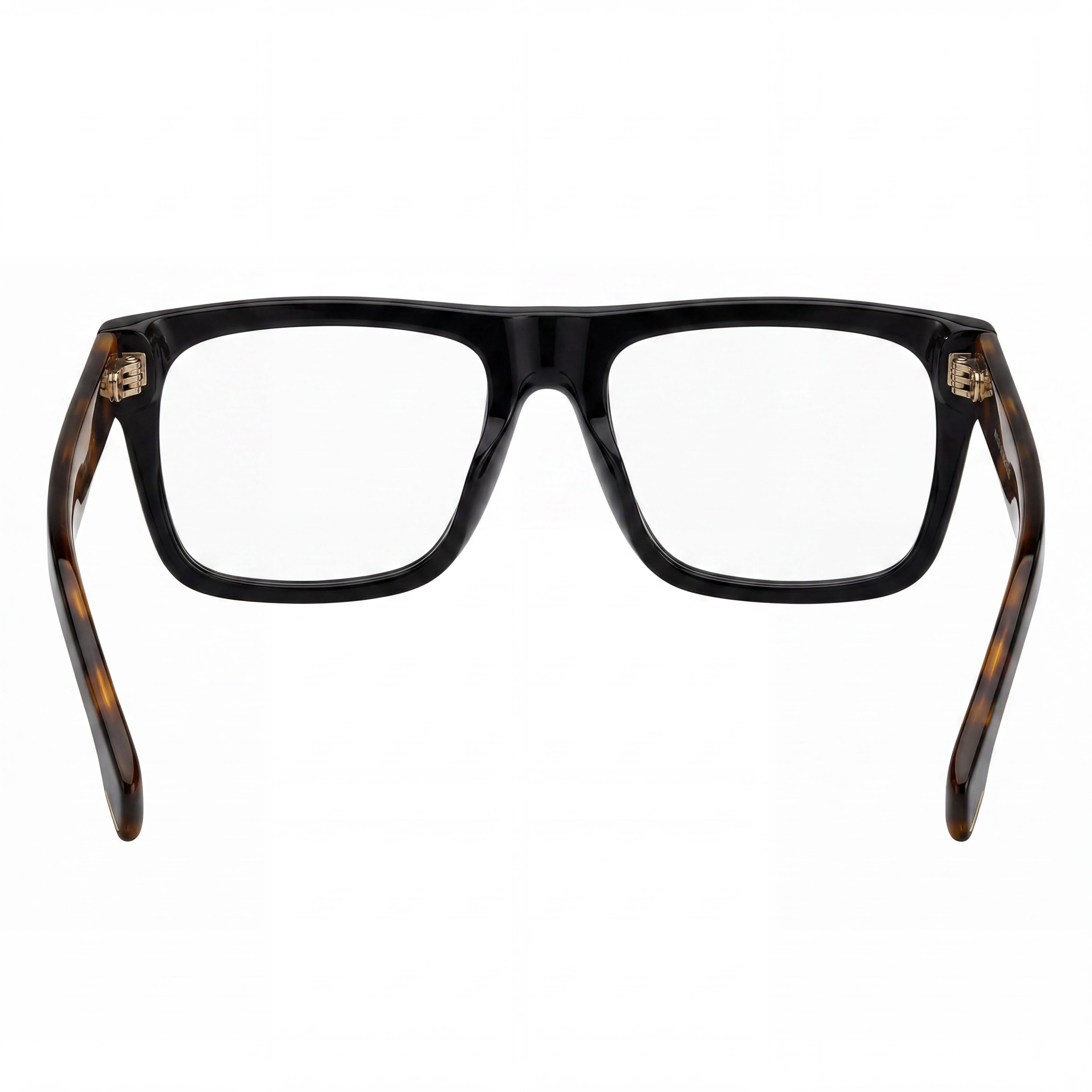 Gafas de acetato no polarizadas para mujer Hugo Boss Audio Systems Havana Negro 53mm, Photo 4
