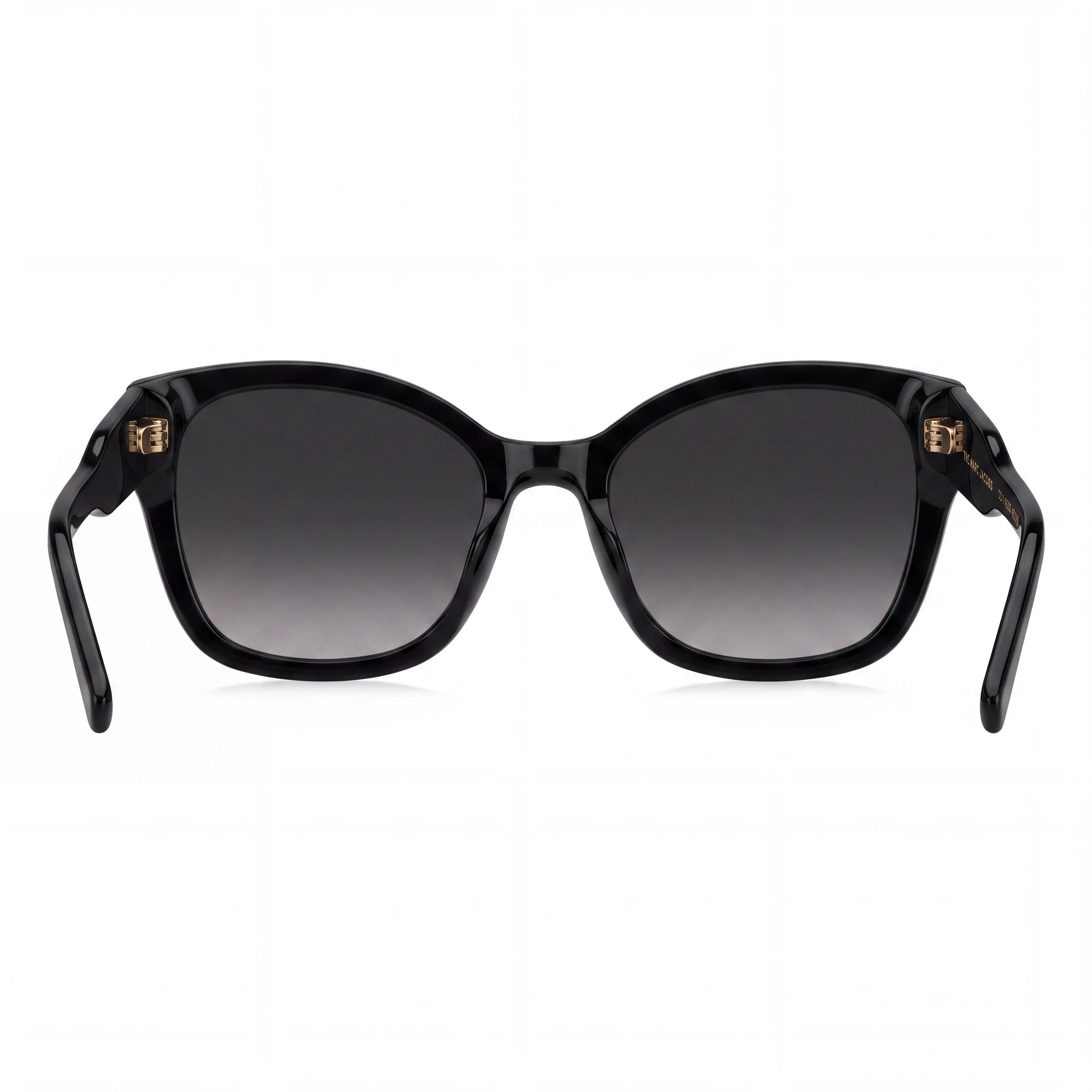 Marc Jacobs Marc 626/S Women's Black Plastic Dark Grey Shaded Non-Polarized 100% UV Protection Sunglasses 56mm, Photo 4