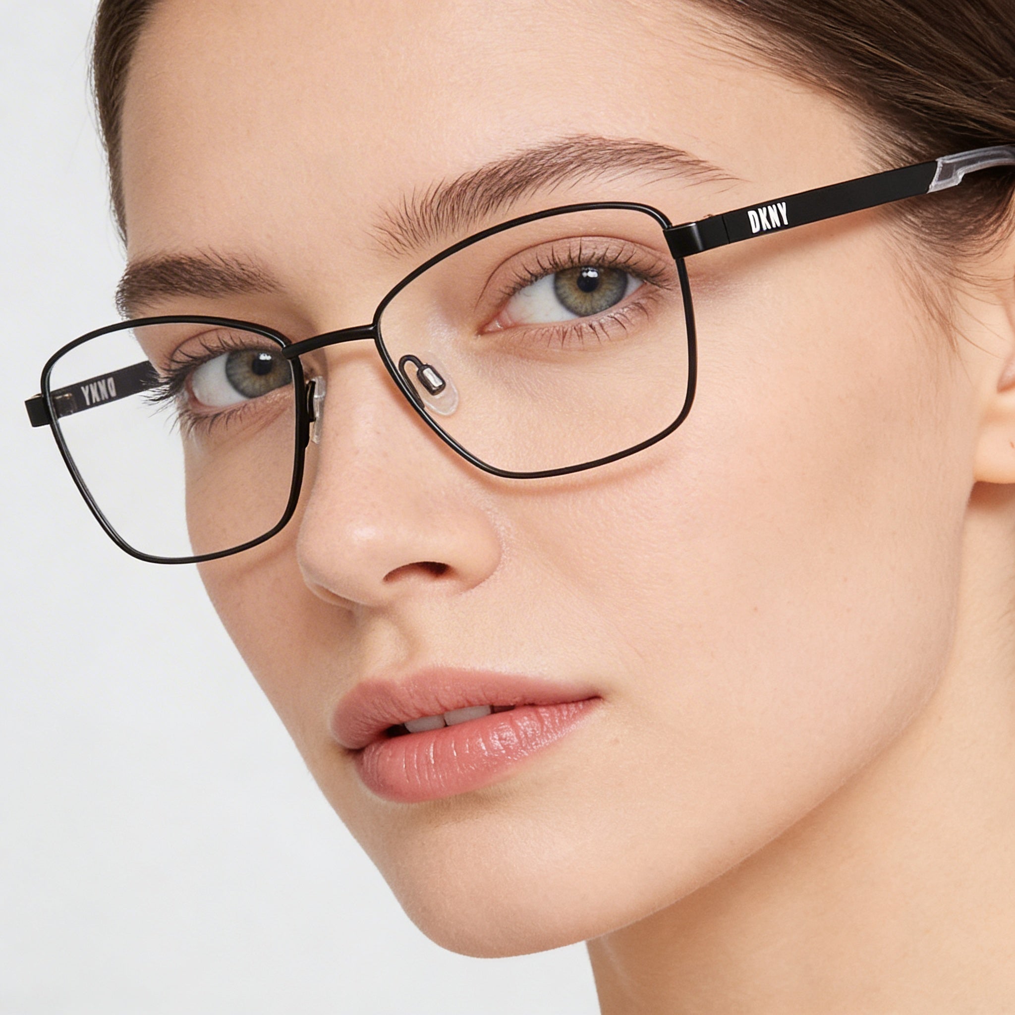 DKNY Classic Women's Non- Satin Black Eyeglasses 53mm, Photo 5