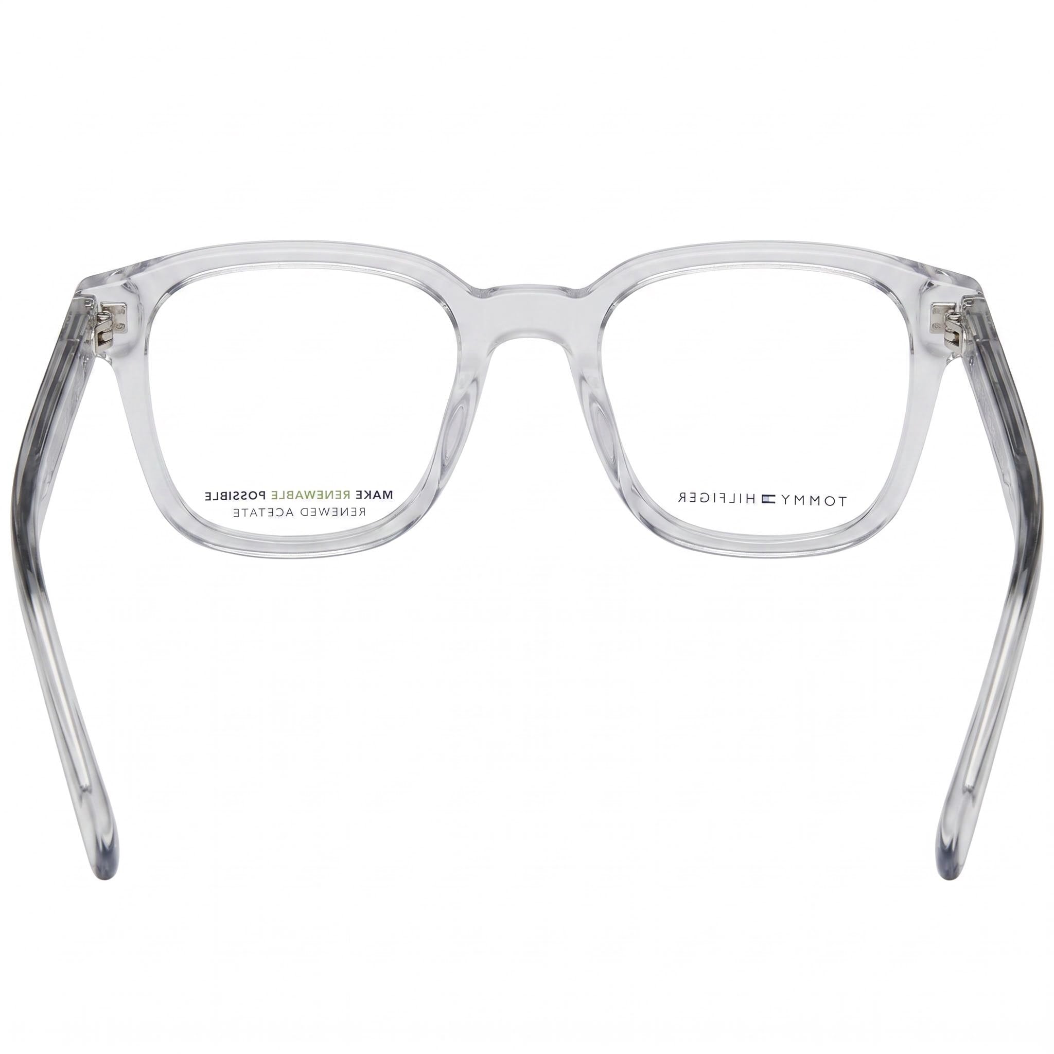 Gafas de sol de acetato grises modernas Tommy Hilfiger para mujer 50 mm, Photo 3