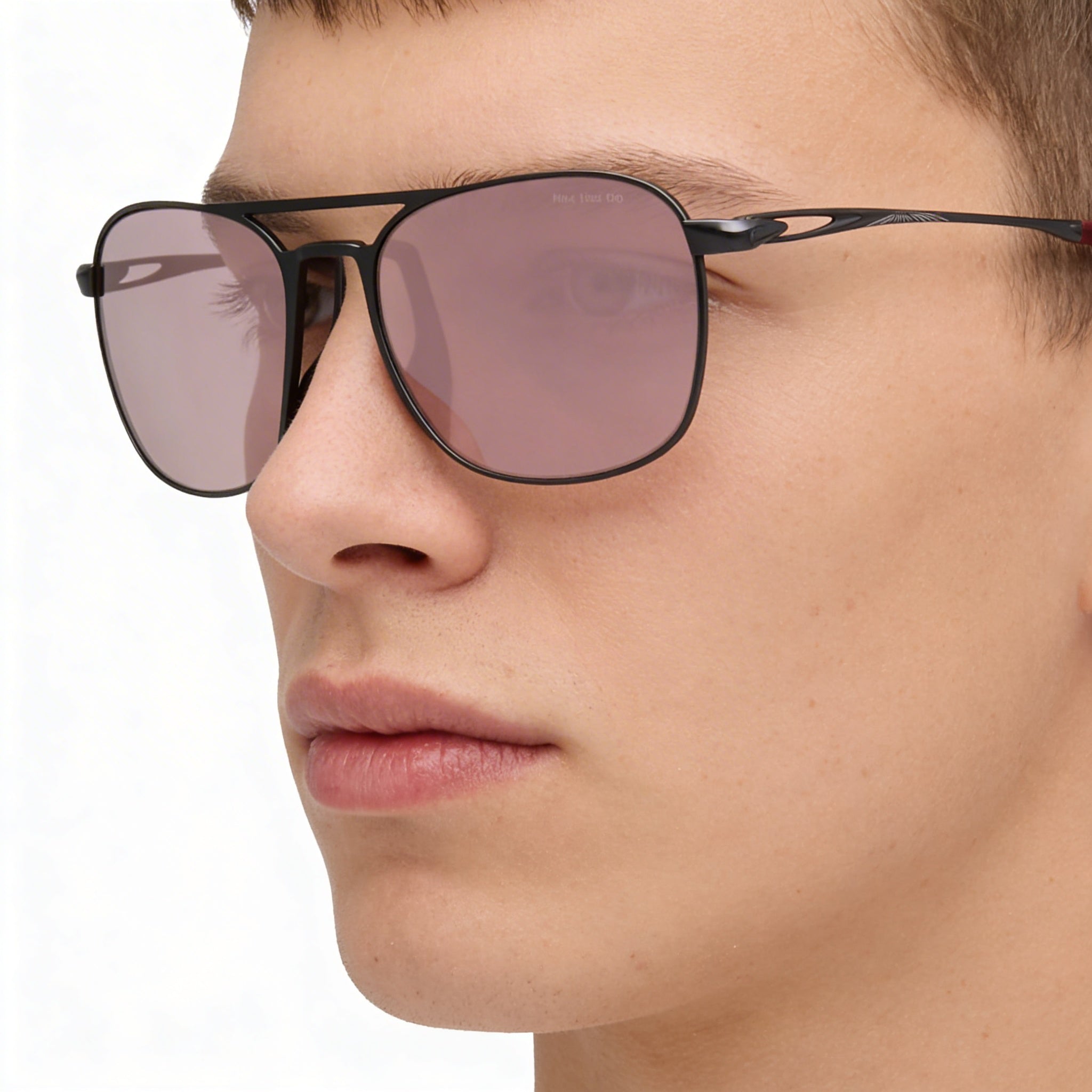 Nike Ace Driver E Ev24009 Unisex Titanium UV Protection Satin Gunmetal Course Tint Navigator Sunglasses 56mm, Photo 4