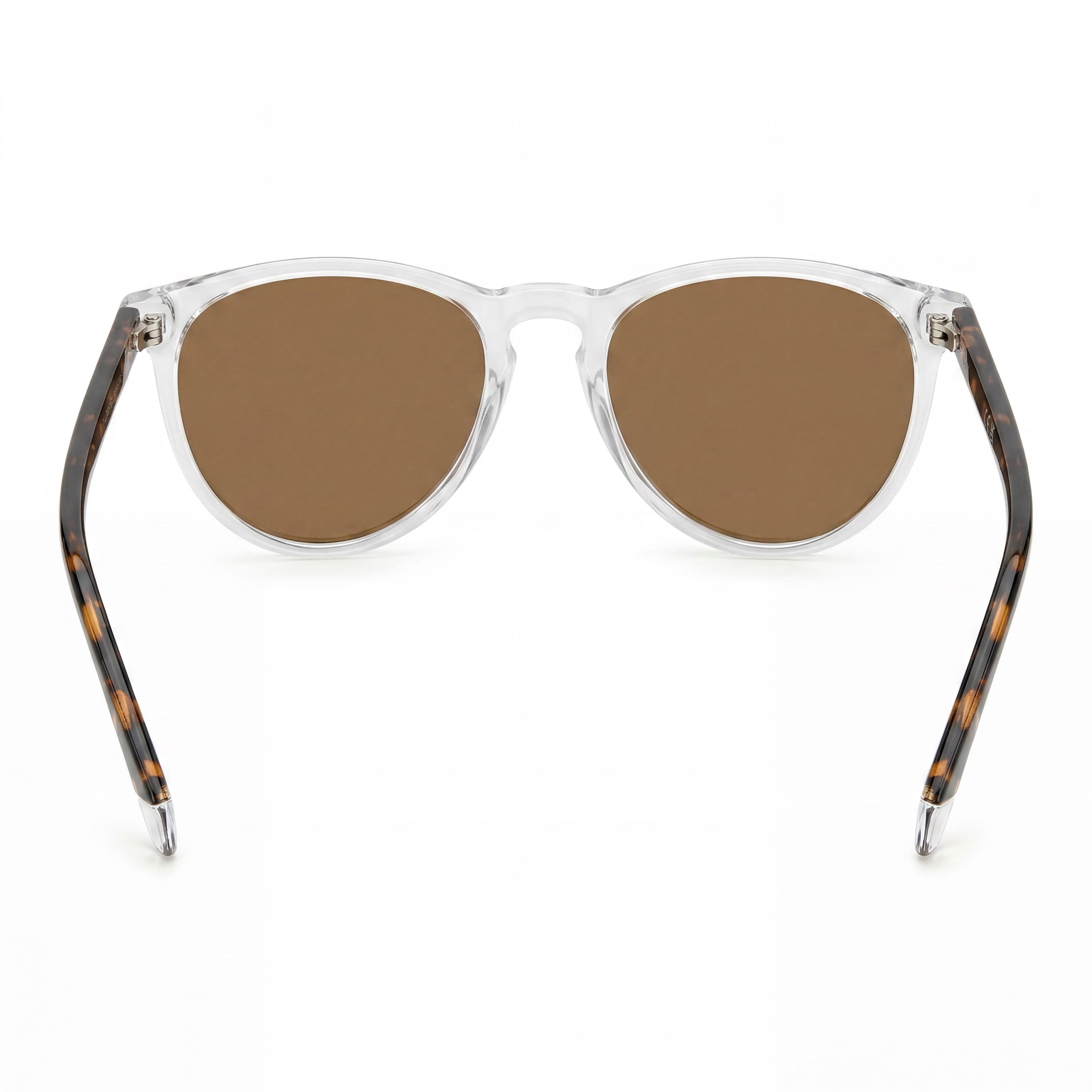 Polaroid Essential Women's Crystal Gold Polycarbonate Frame Bronze Polarized UV Protection Sunglasses 54mm, Photo 3