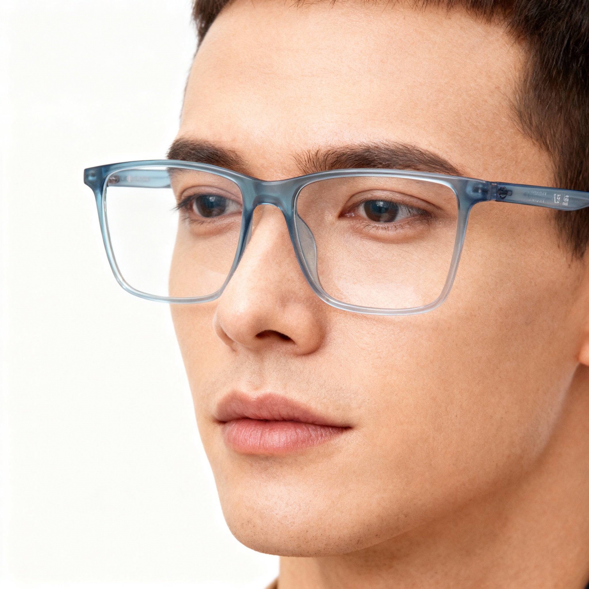 Harley-Davidson Men's Cruiser Style Eyeglasses Frames - Matte Blue Optical Prescription Eyewear, Photo 3