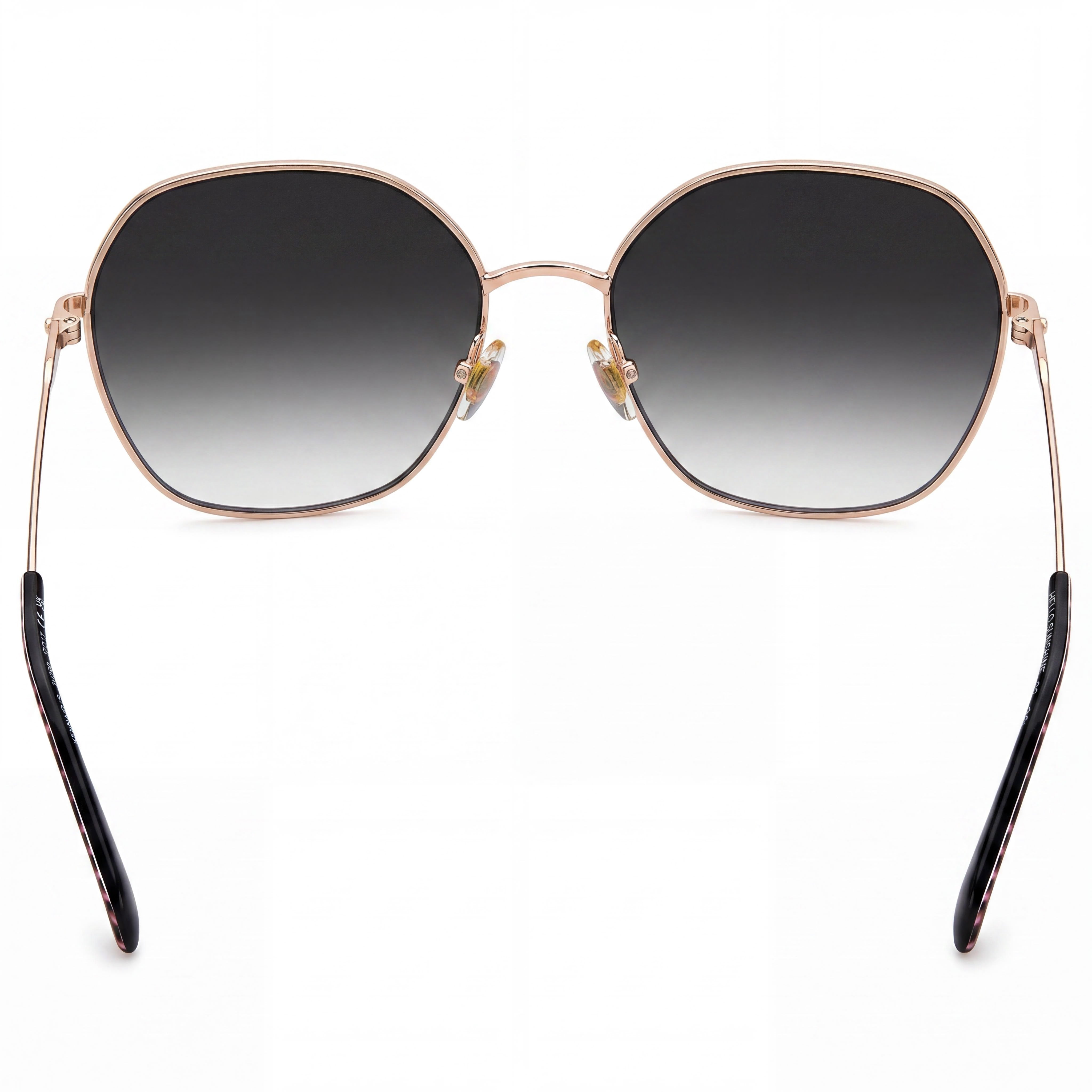 kate spade new york Seasonal Women's Gold Blue Brown Stainless Steel Gradient UV Sunglasses 57-17-140, Photo 3
