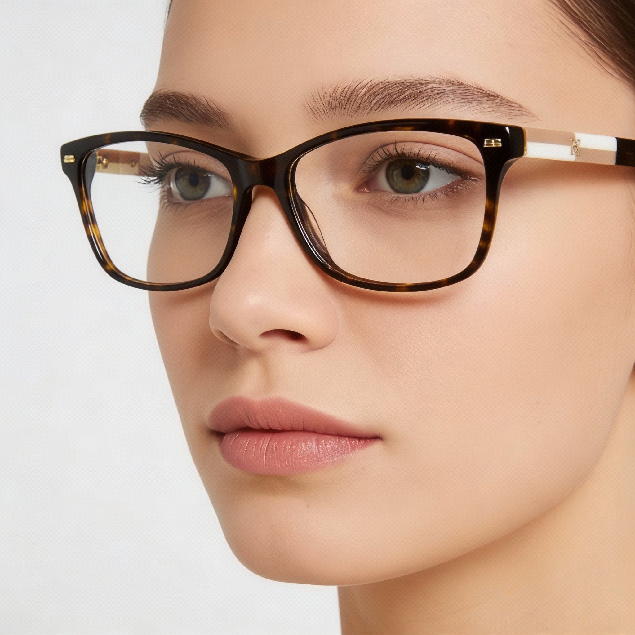 Carolina Herrera Her 0160 Women's Multicolored Plastic Frame, Havana Beige Polycarbonate Lens 54mm, Photo 4