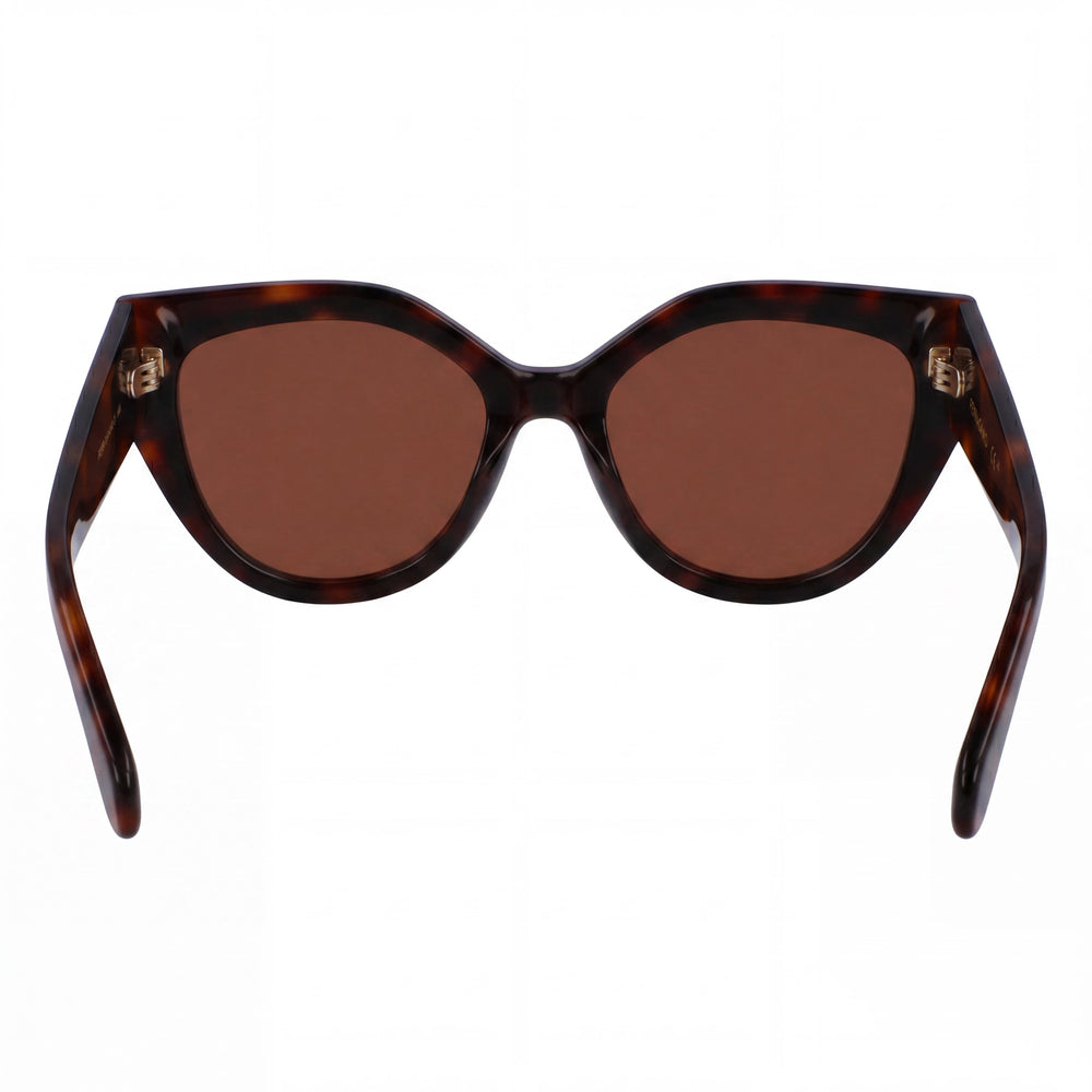 Salvatore Ferragamo Sf2004s Men's Tortoise/Black Plastic UV Protection Sunglasses 53mm