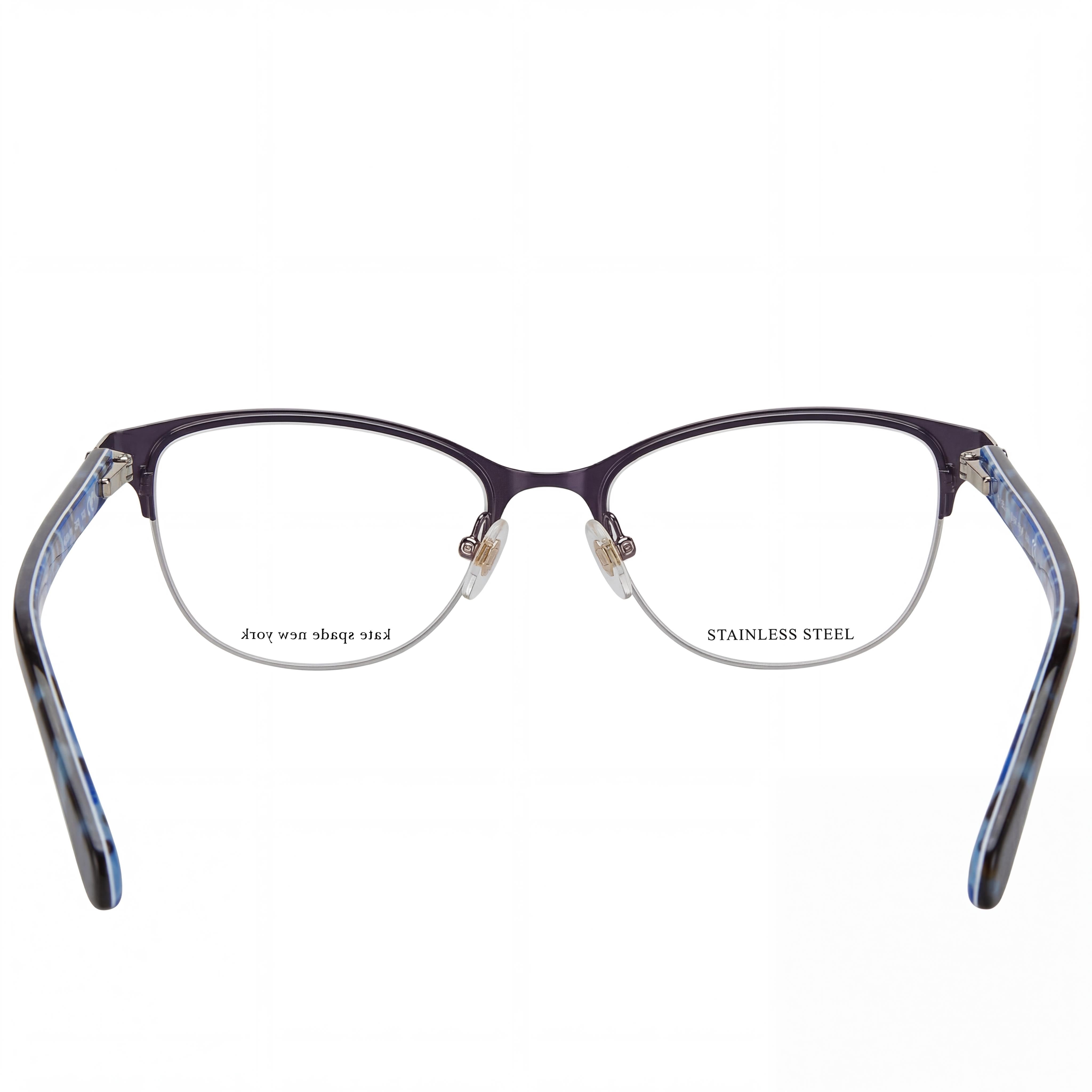 kate spade new york ADALINA Women's Metal Plateado Flowers Frame Silver Lens 53mm, Photo 3