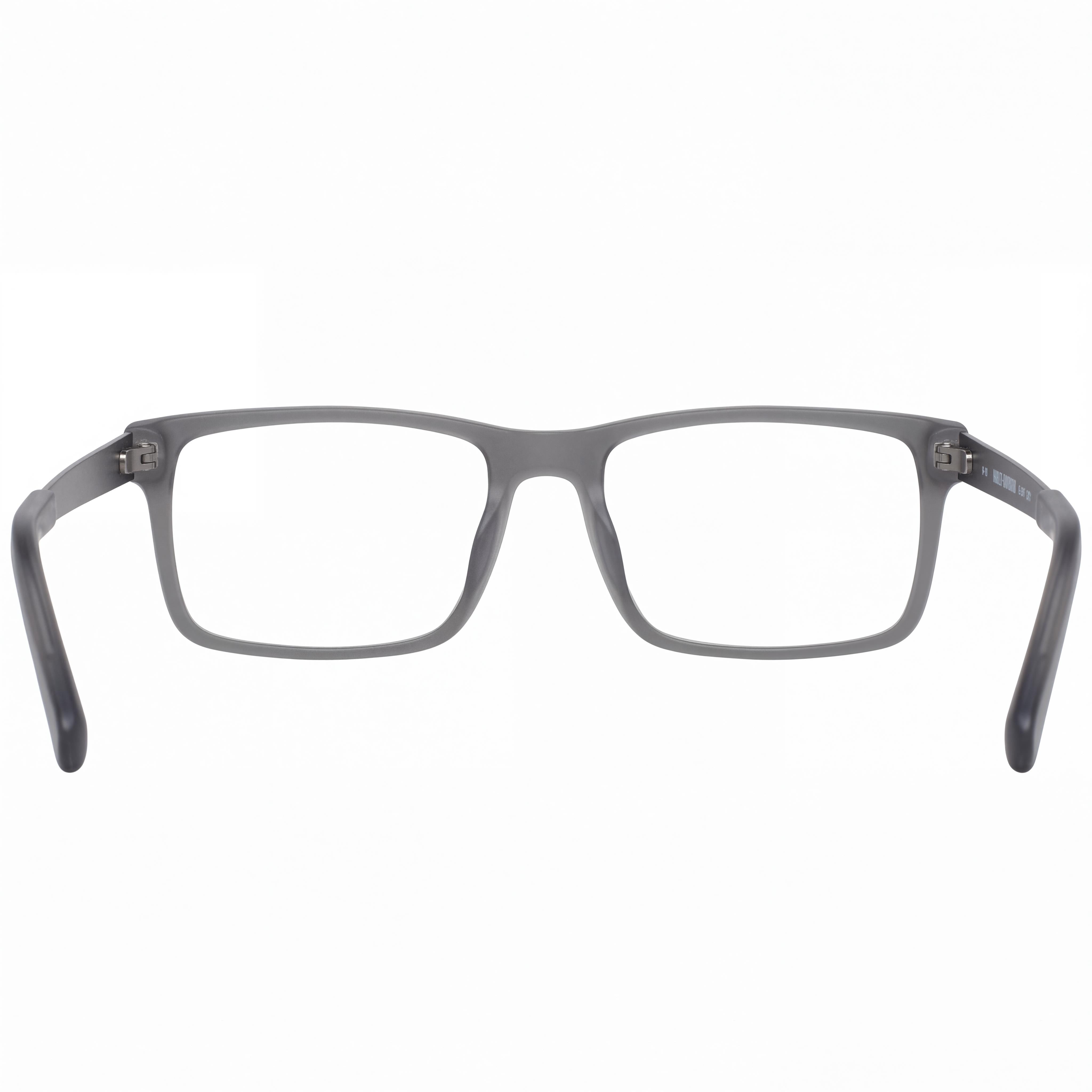 Harley-Davidson Hd0752 Unisex Grey Metal and Plastic Frame Non- Clear Lens Full Rim Eyeglasses 55mm, Photo 2