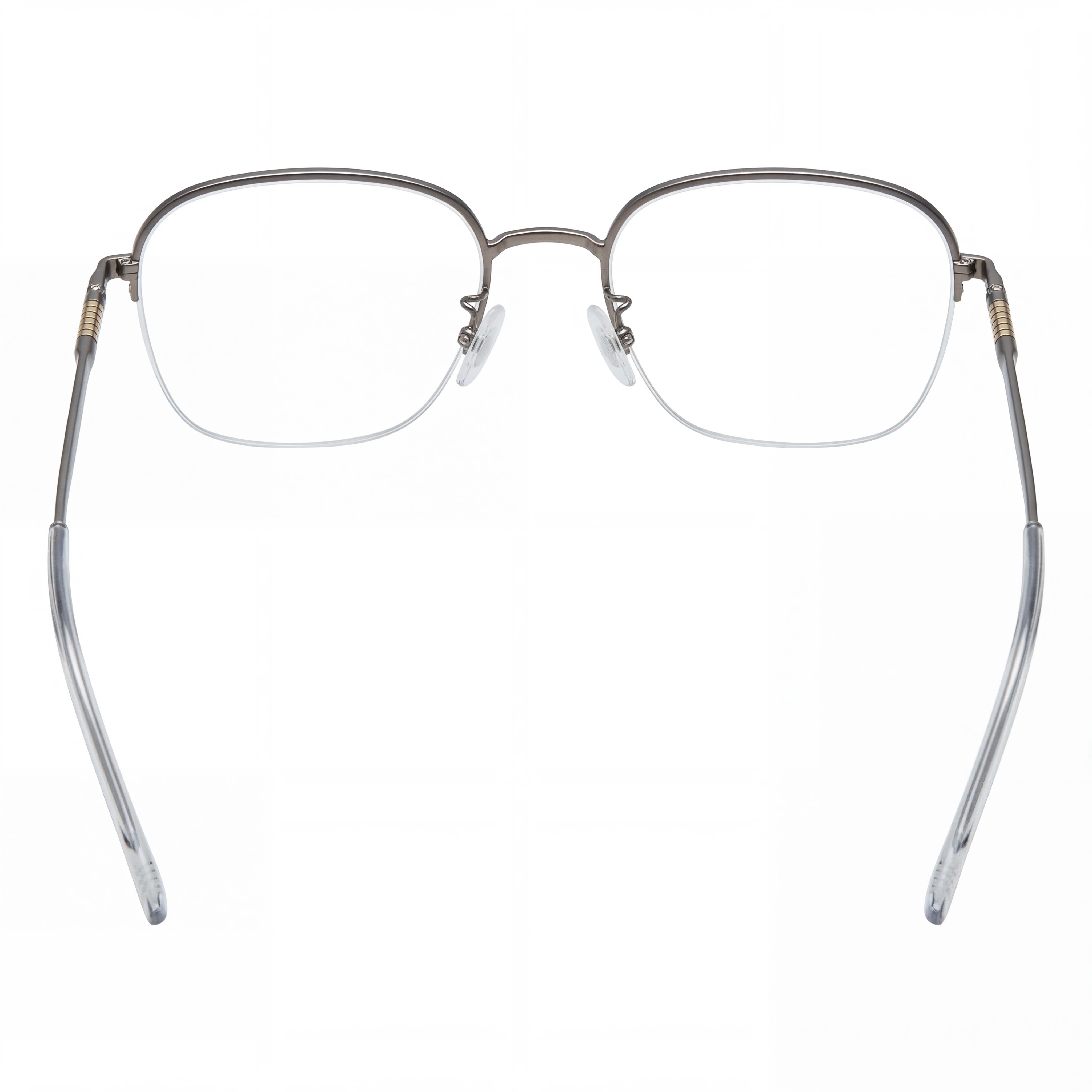 Hugo Boss 1346/F Unisex Metal Eyeglasses with Clear Demo Lenses, Prescription Ready, Matte Ruthen, 54mm, Photo 2