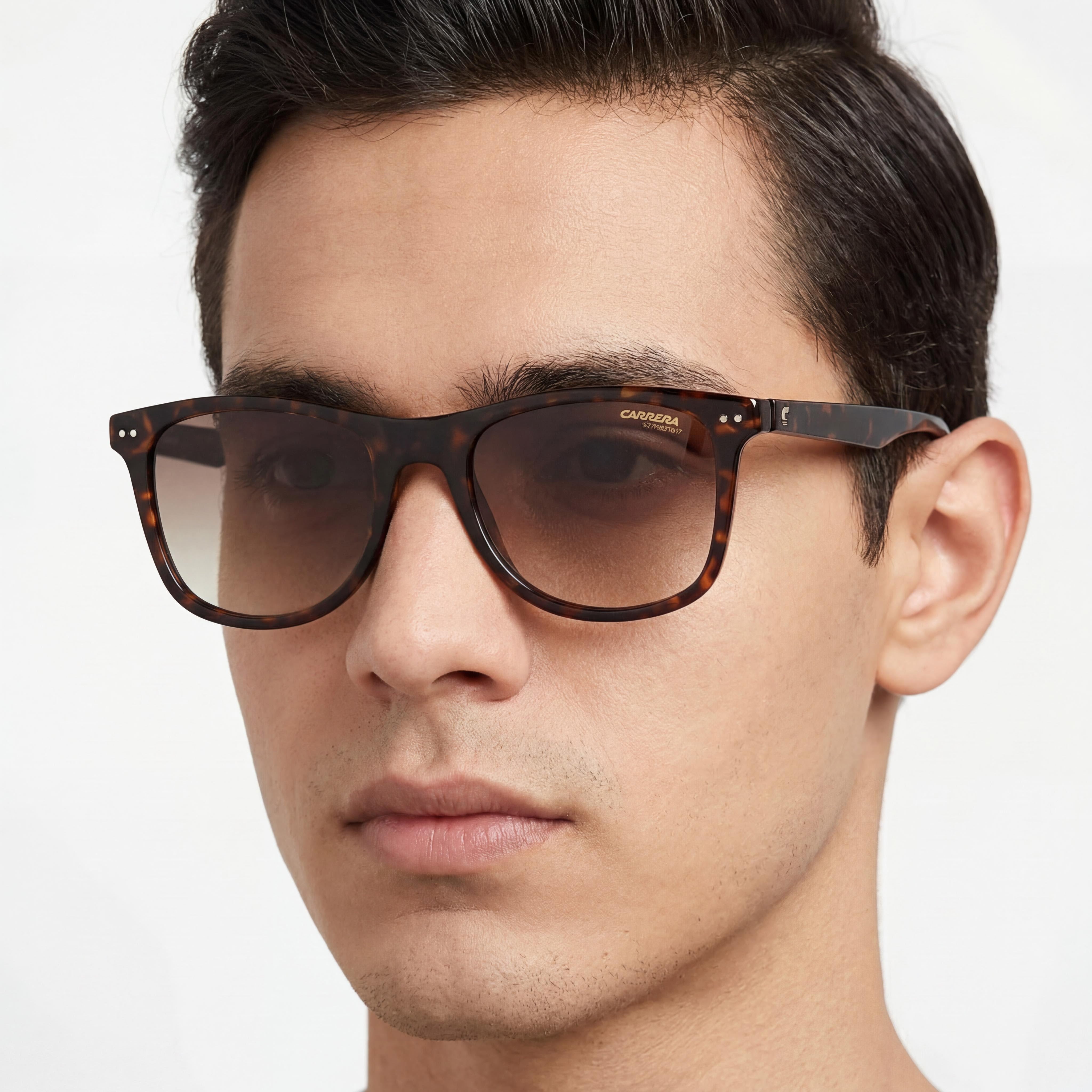 Carrera 2022t/S Unisex Polyamide Brown Gradient UV Protection 51mm, Photo 4