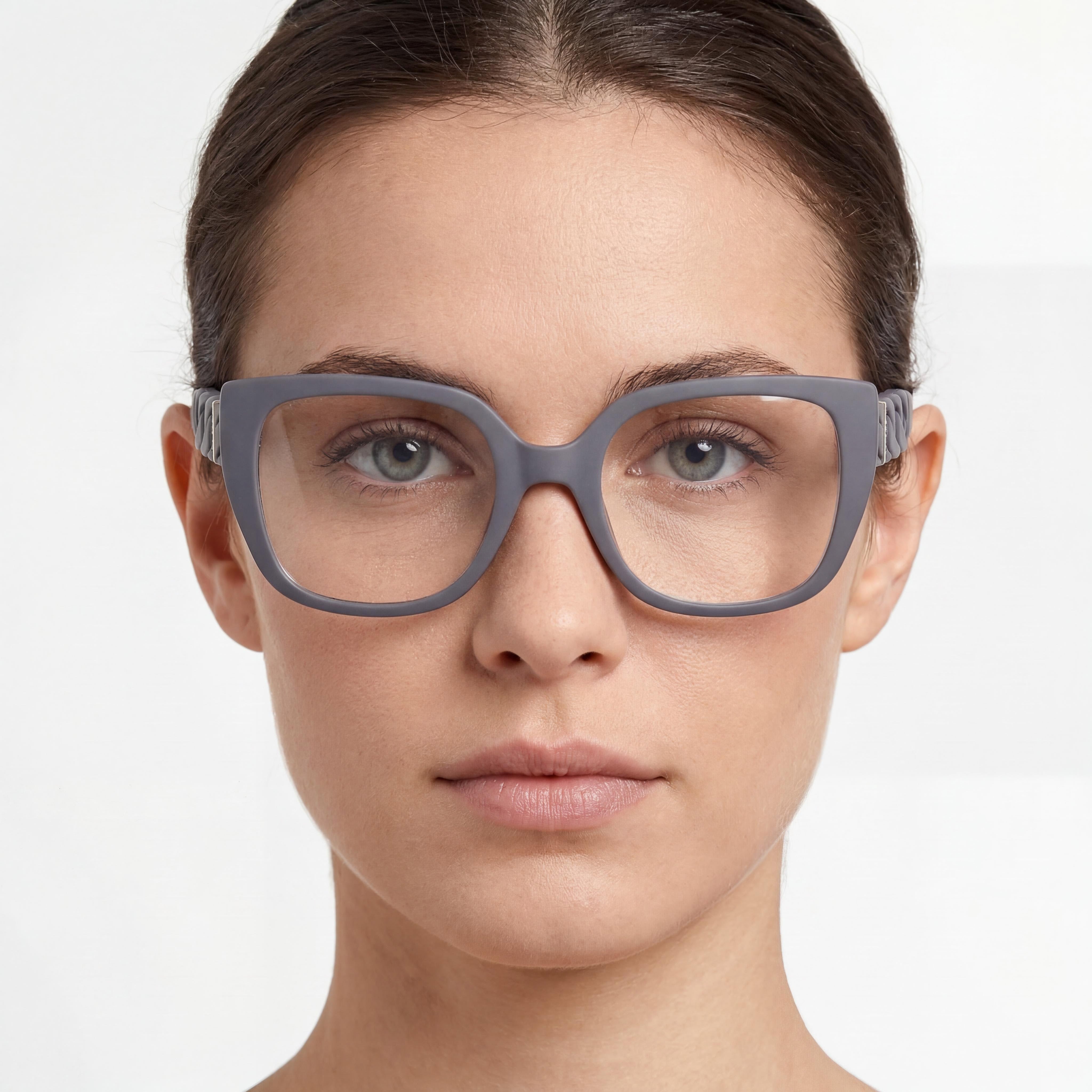 GUESS Gu50118 Women's Matte Grey Eyeglasses with 52mm Lens Width, 21mm Bridge Width, and 135mm Temple Length, Photo 4