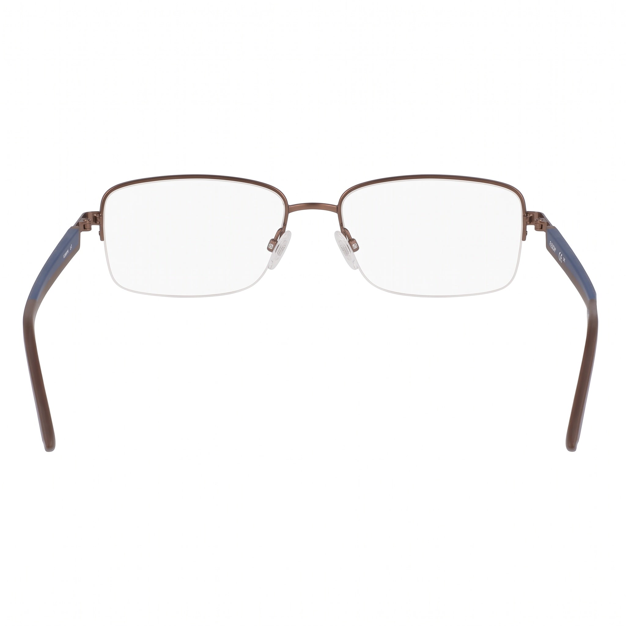 Flexon H6084 Unisex Matte Coffee Acetate Frame Eyeglasses 57mm, Photo 4