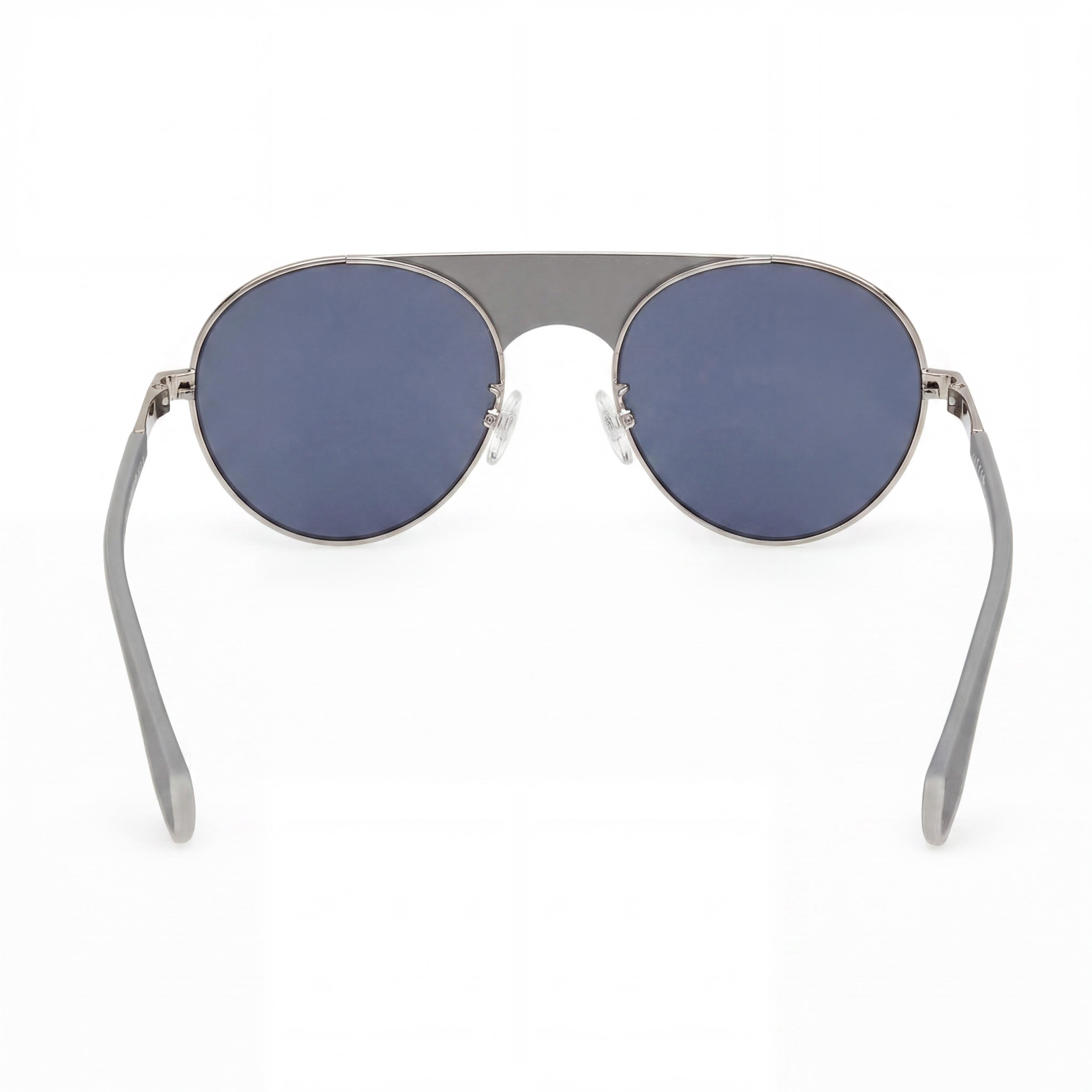 Gafas de sol Adidas Modern para hombre, montura de paladio brillante, lentes de espejo ahumadas, protección UV, no polarizadas, 54 mm, Photo 4