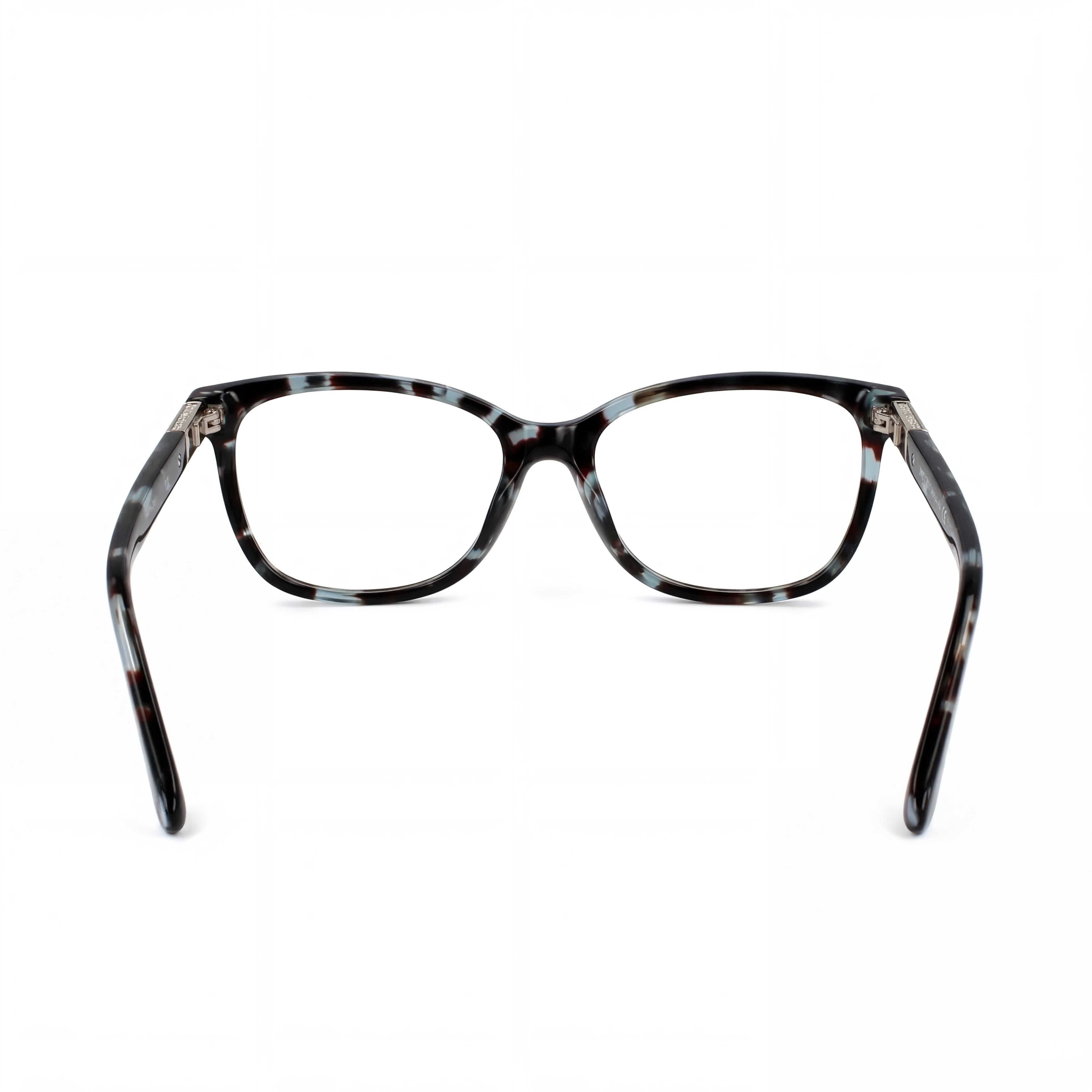 JIMMY CHOO Modern Women's Azure Havana Cellulose Frame, Polarized Polycarbonate Transparent Lenses, 53/16/140, Photo 4