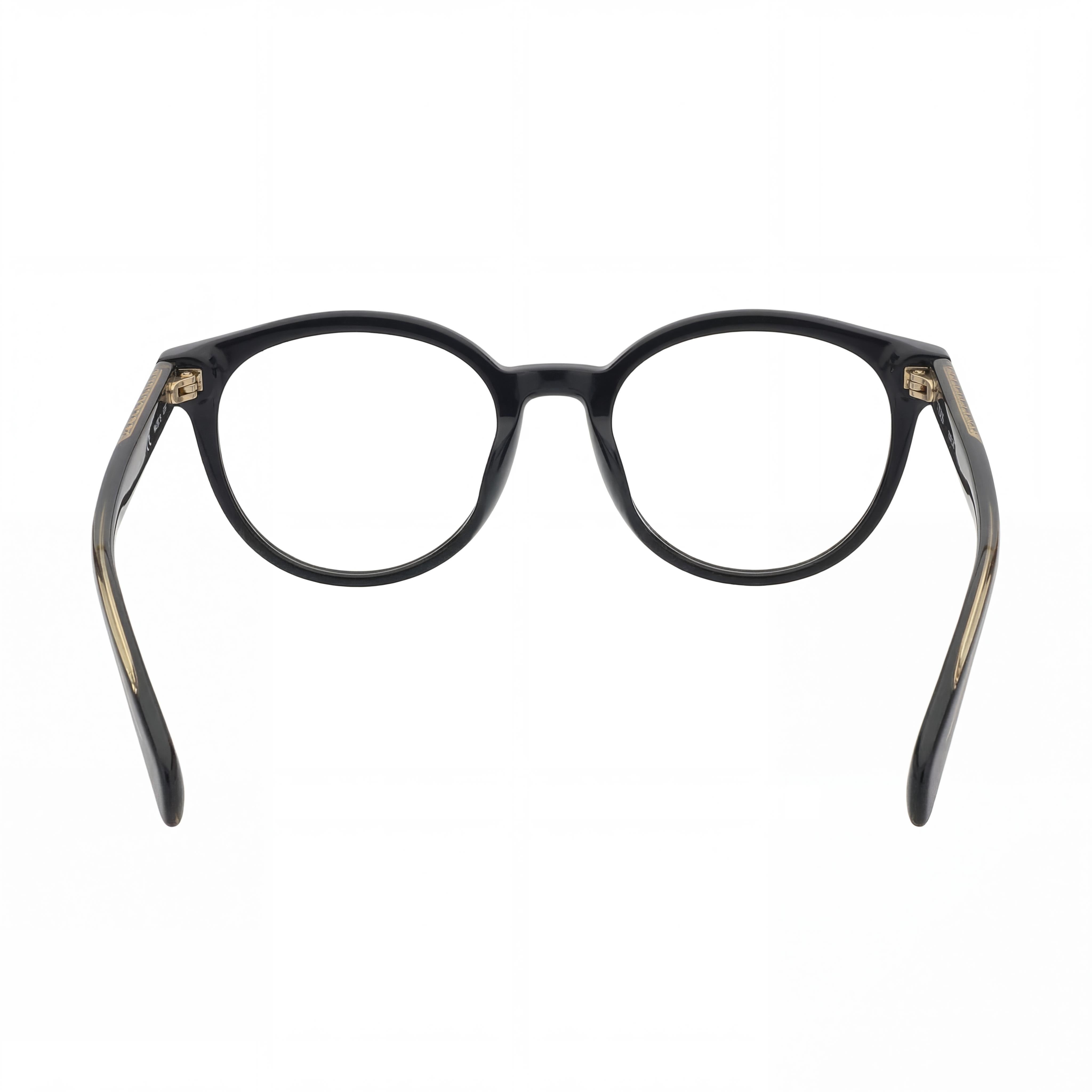 Gafas Tous Classical para mujer, de acetato de celulosa negro brillante, con lentes transparentes de demostración, graduadas, 51 mm, Photo 3