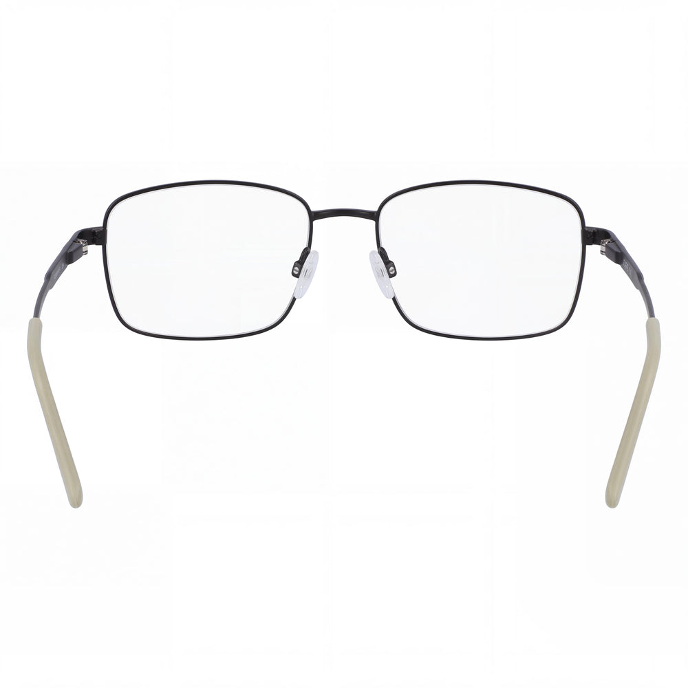 JOE Joe4086 Men's Metal Frame Eyewear with Blackjack Frame Color and Clear Lenses, Lens Width 56mm