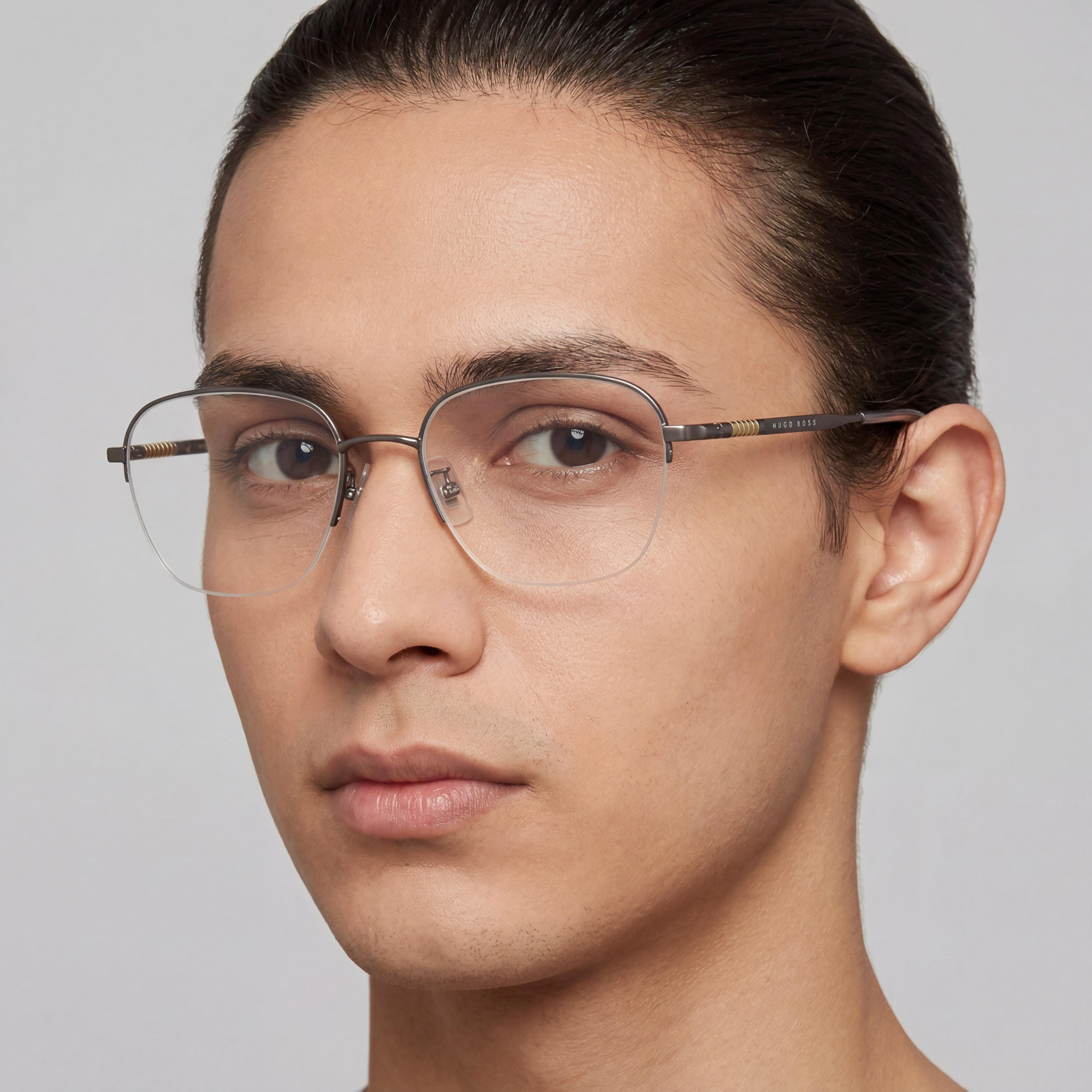 BOSS Audio Systems Boss 1346/F Unisex Metal Eyeglasses Matte Ruthen 54mm, Photo 4