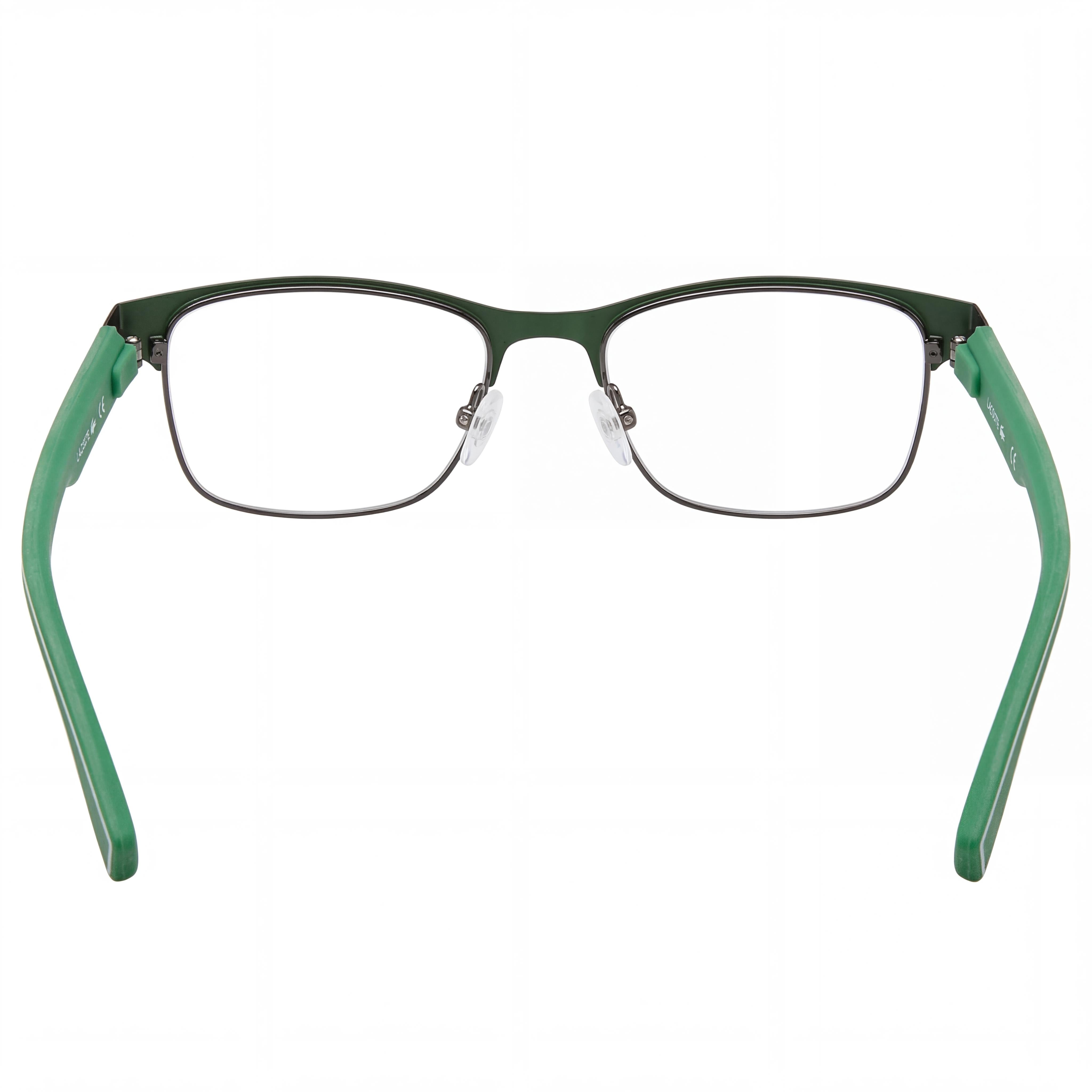 Lacoste L3111 Unisex Casual/Formal Sunglasses with Green Acetate Frame and Green Polycarbonate Lenses 49mm, Photo 3