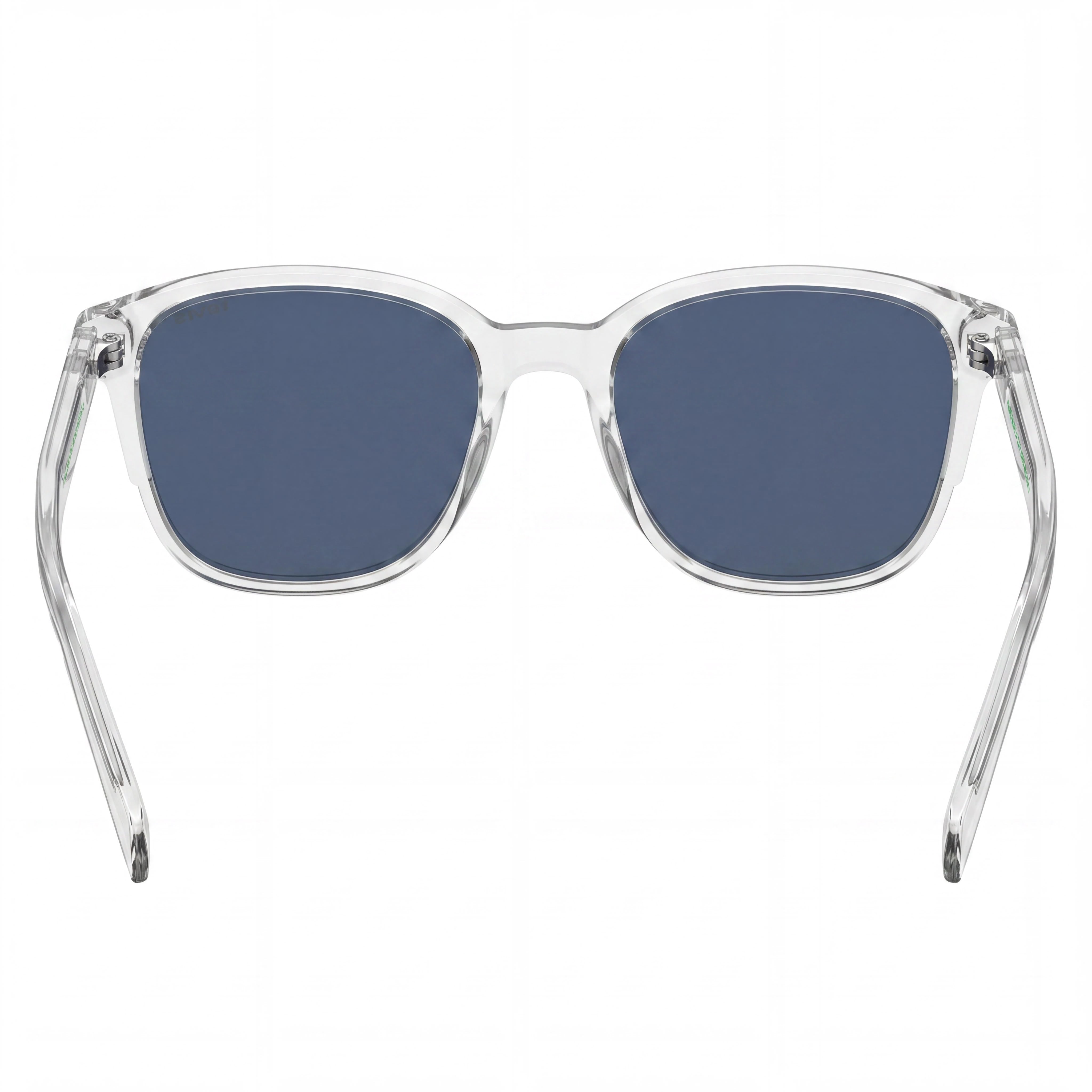 Gafas unisex Levi's Timeless, montura de poliamida ecológica azul cristal, lentes de policarbonato cristal, talla 53-18-145, Photo 3