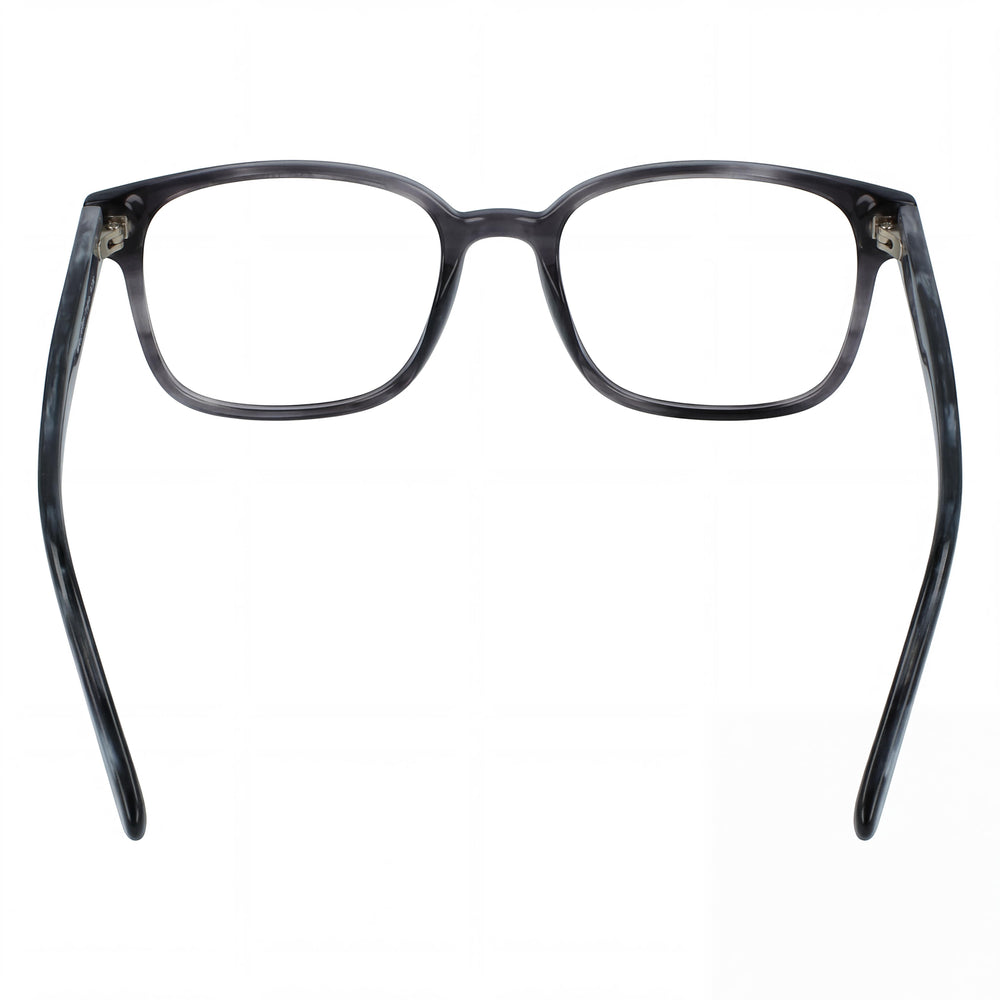 Salvatore Ferragamo Classic SF2915 Women's Transparent Grey Acetate Full-Rim Square Demo Eyeglasses 54mm