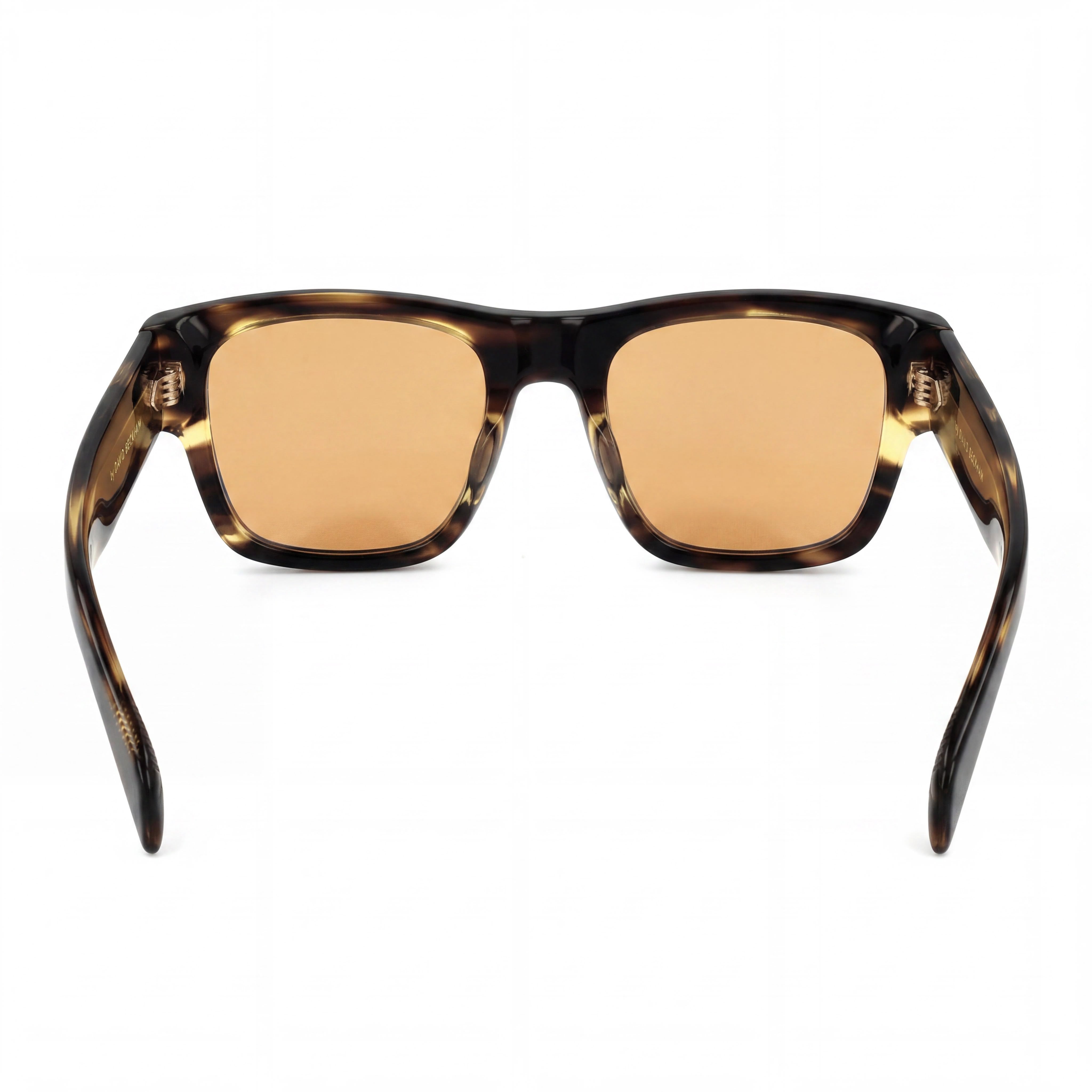 David Beckham Db 7000/S Bold Men's Striped Brown Gold Acetate Blue Multilayer UV Protected Sunglasses 52-20-145mm, Photo 3