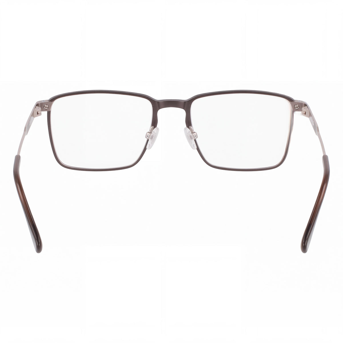 Lacoste Men's Casual Ophthalmic Eyeglasses, Matte Black Frame, Transparent Plastic Lenses, 54mm, Photo 3