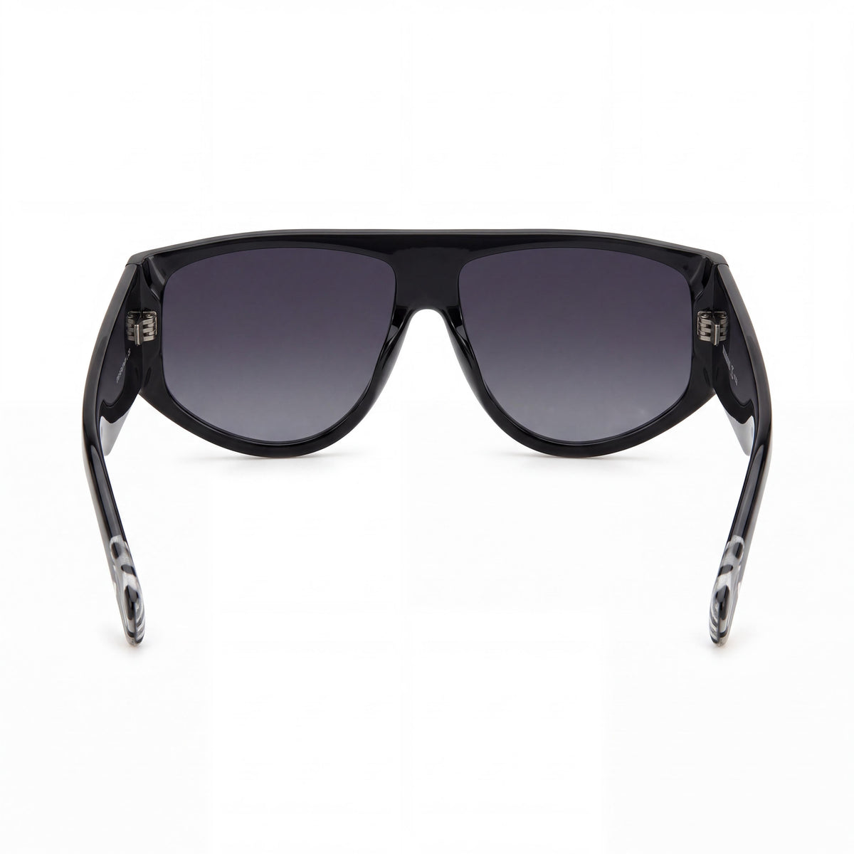 M Missoni Missoni Seasonal Women's Black Grey Acetate Square UV Protected Sunglasses 61mm, Photo 3