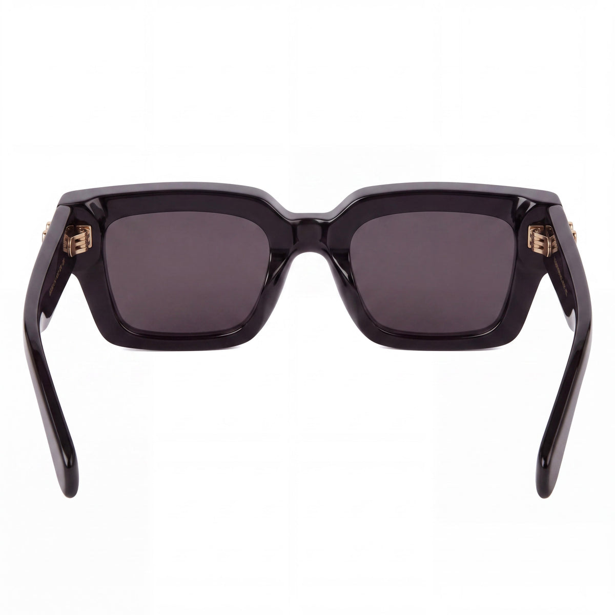 Gafas de sol clásicas unisex OFF-WHITE de plástico negro no polarizadas con lentes grises 50-22-145mm, Photo 4