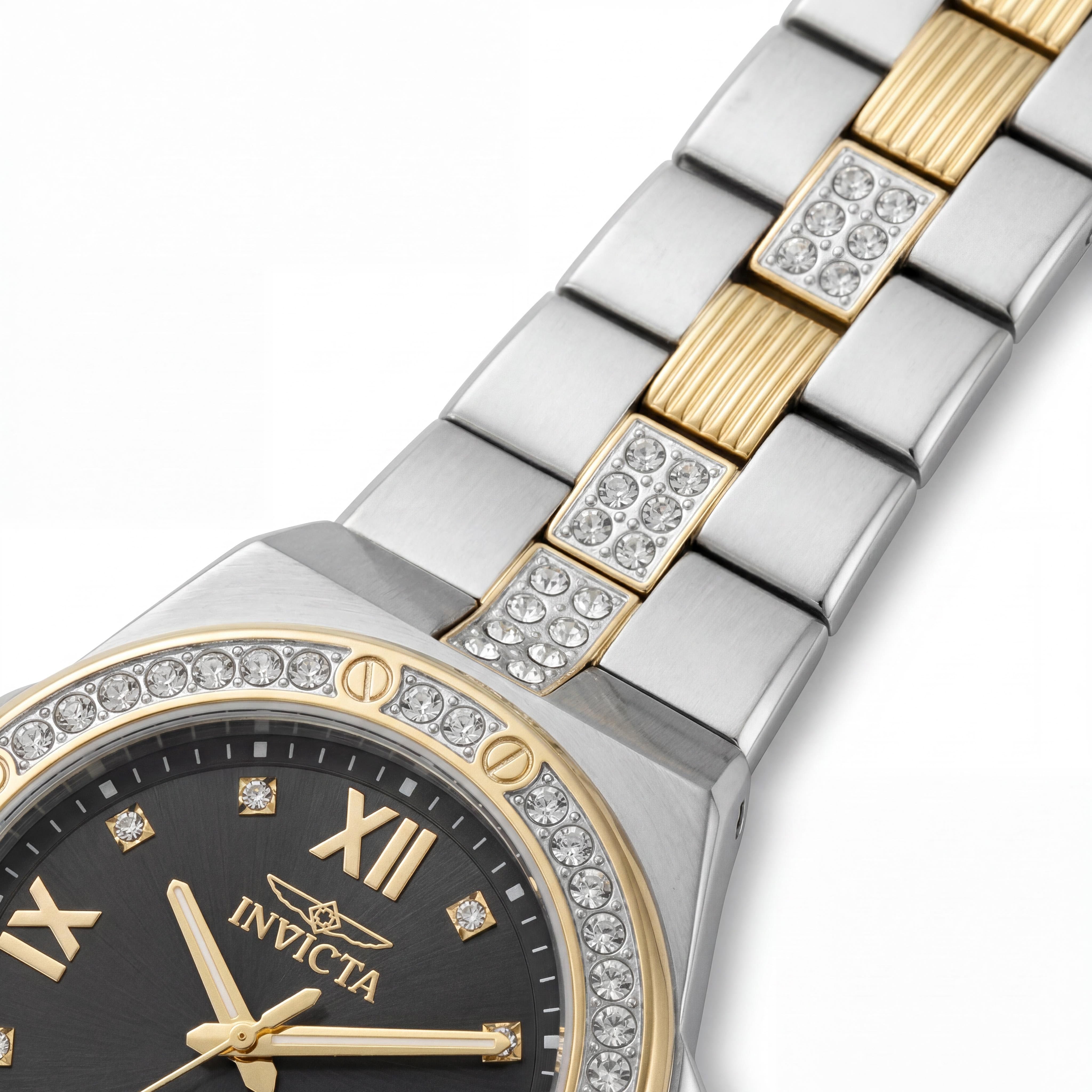 Invicta Specialty 50185 Men's Quartz 42mm Grey Dial Silver-Tone Stainless Steel Bracelet Watch, Photo 3
