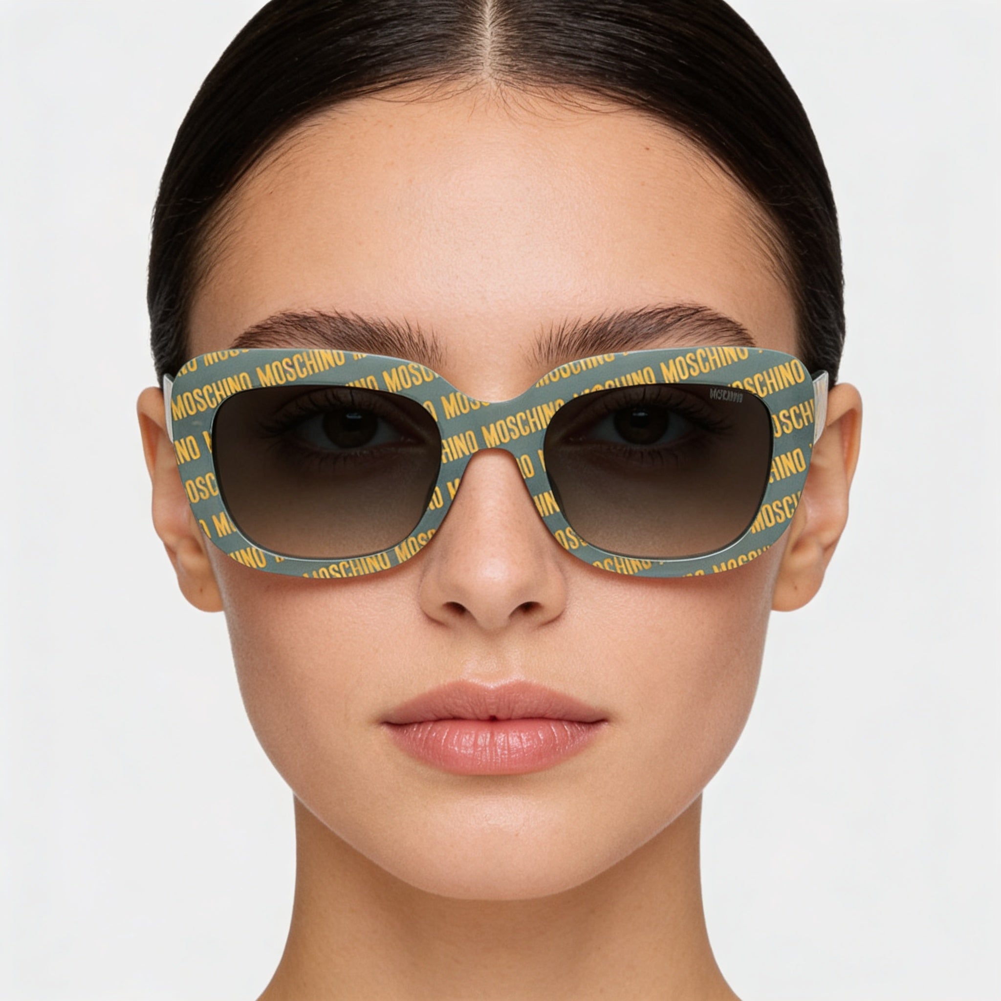 Gafas de sol Moschino Classic Cat Eye para mujer, de acetato, con protección UV, 53 mm, Photo 4