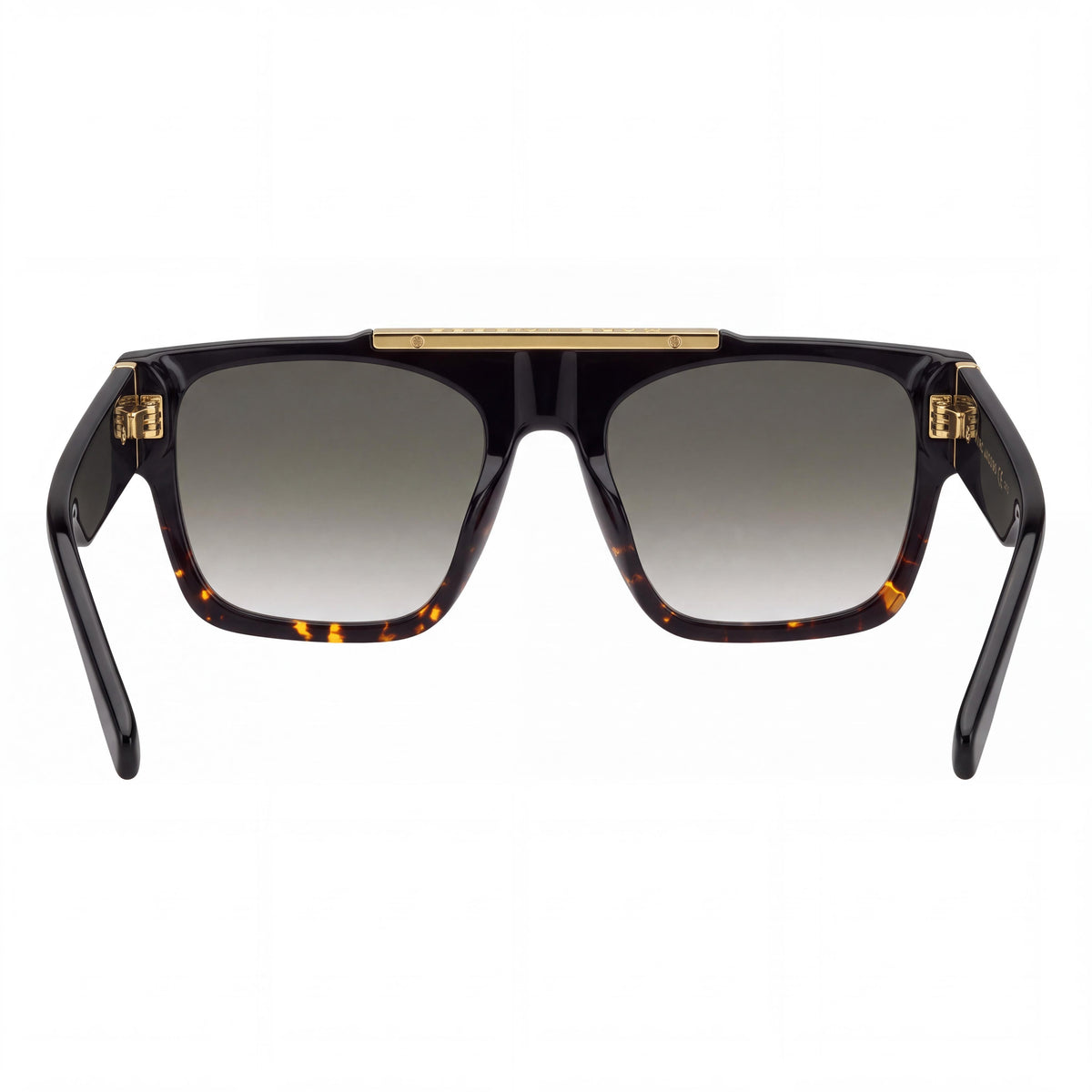 Marc Jacobs MARC 757/S Gafas de sol rectangulares para hombre de acetato negro mate Lentes grises Protección UV 54 mm, Photo 3
