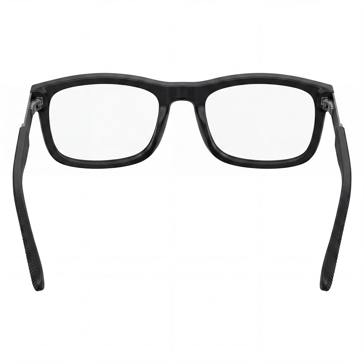 Gafas rectangulares Tommy Hilfiger Th 1522 para hombre, con montura de goma negra y lentes transparentes, 54 mm, Photo 4