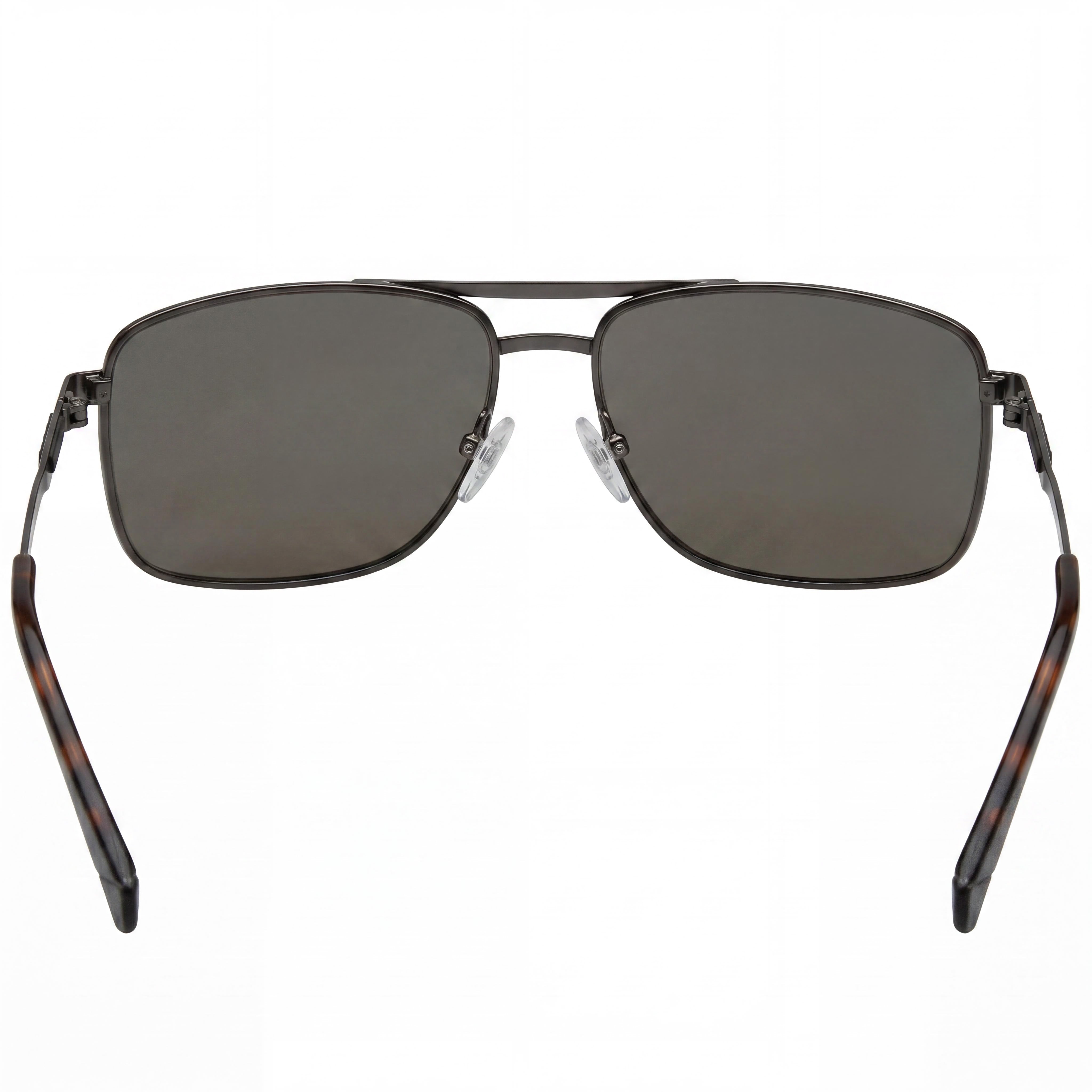 Polaroid Modern Unisex Stainless Steel Sunglasses, Dark Ruthenium, UV Protection, 59mm, Photo 4