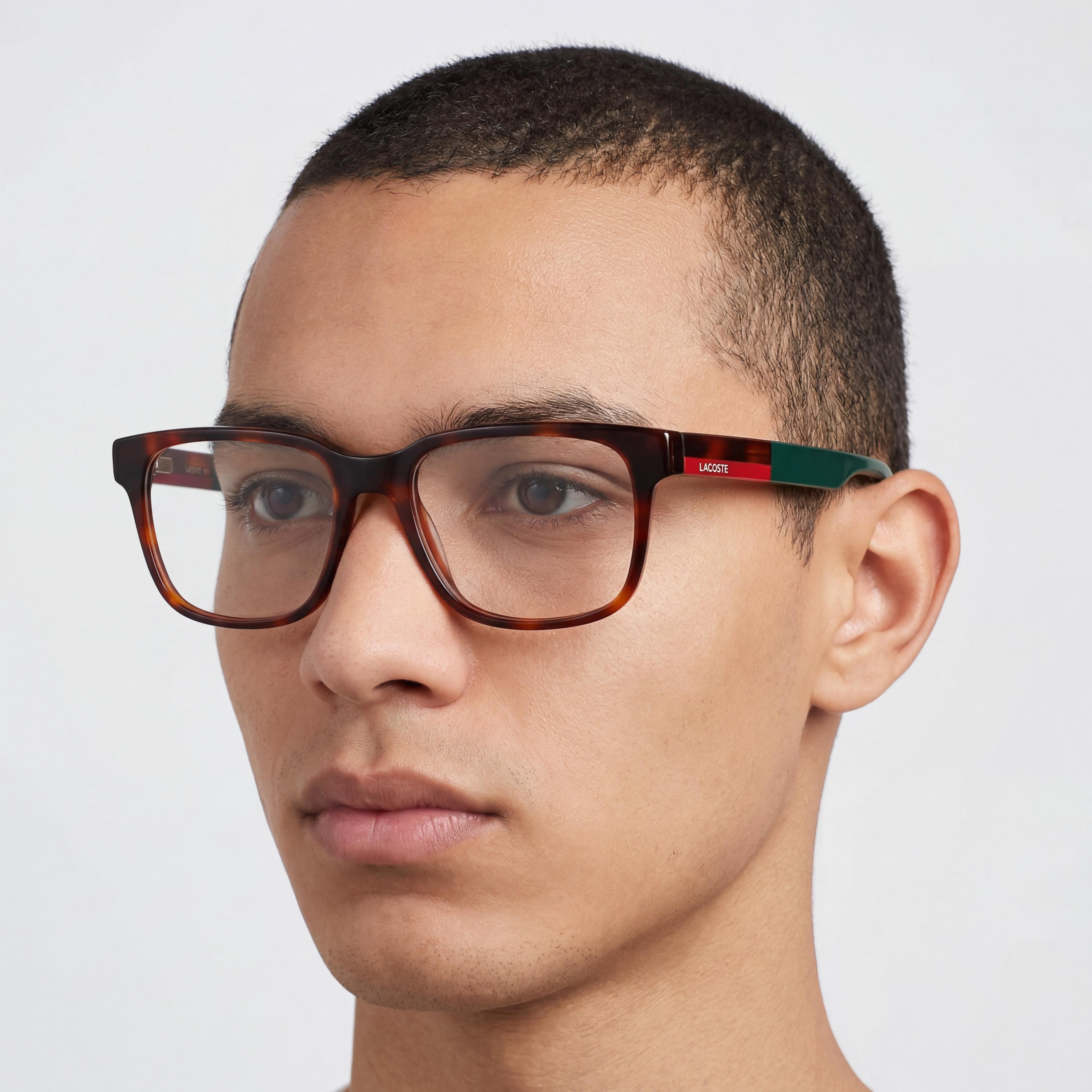 Lacoste L2908 Unisex Casual Sunglasses with Tortoiseshell Acetate Frame & Tortoise Non-Polarized Lenses 55mm, Photo 4