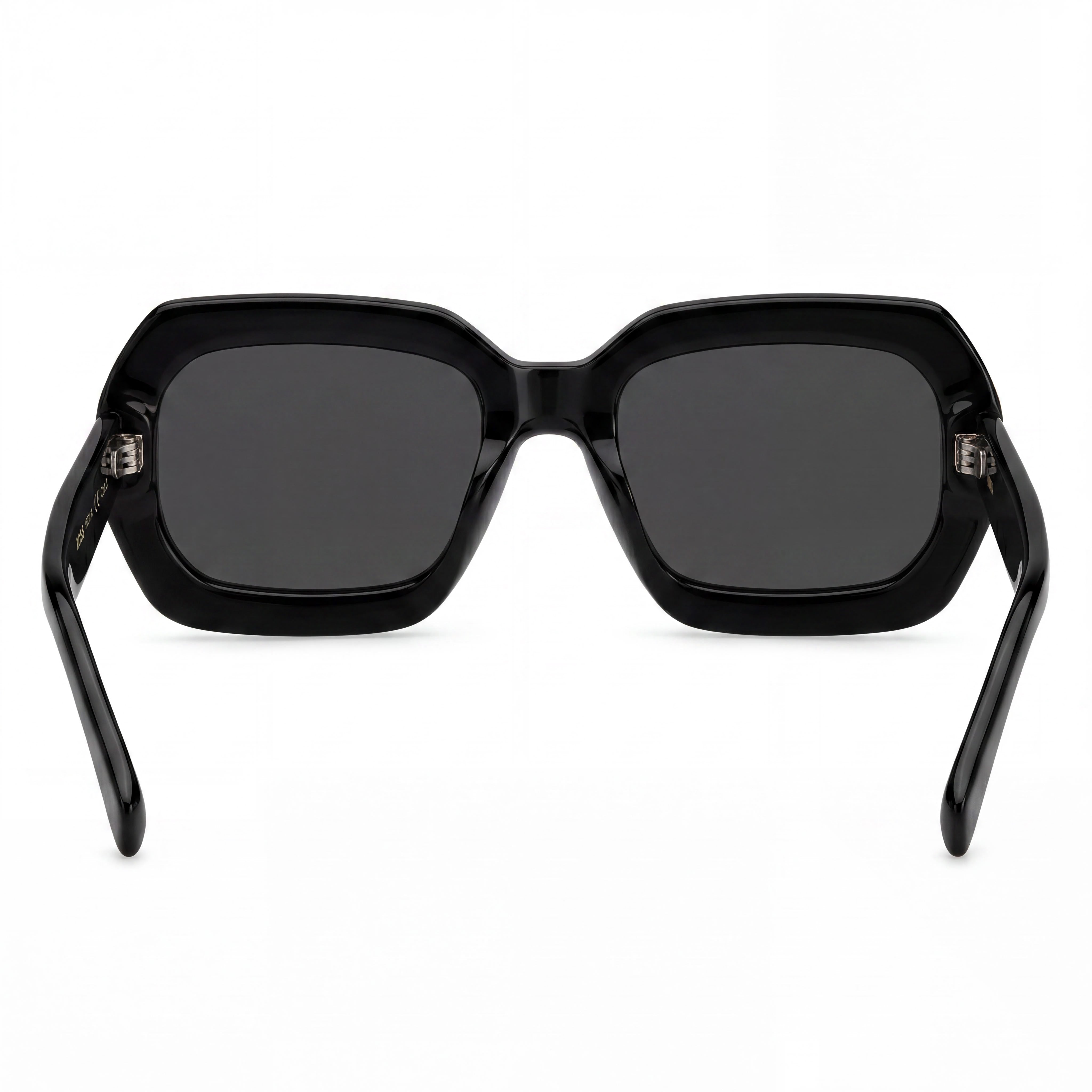 Hugo Boss Women's Casual Sunglasses, Acetate Black Frame, Grey Lenses, 100% UV Protection, 54mm, Photo 4