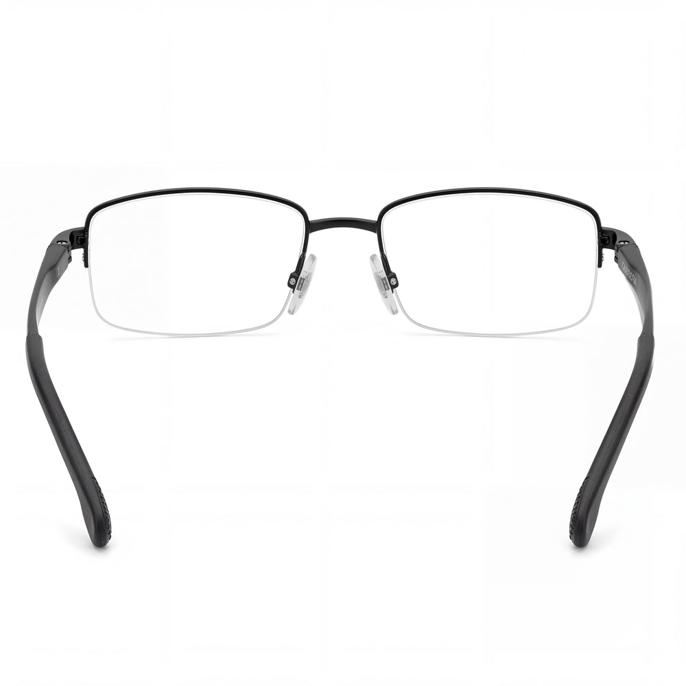 Gafas Ópticas Carrera Carrera 8860 Unisex de Acero Inoxidable Negro Mate con Lentes de Policarbonato 54-18-145mm