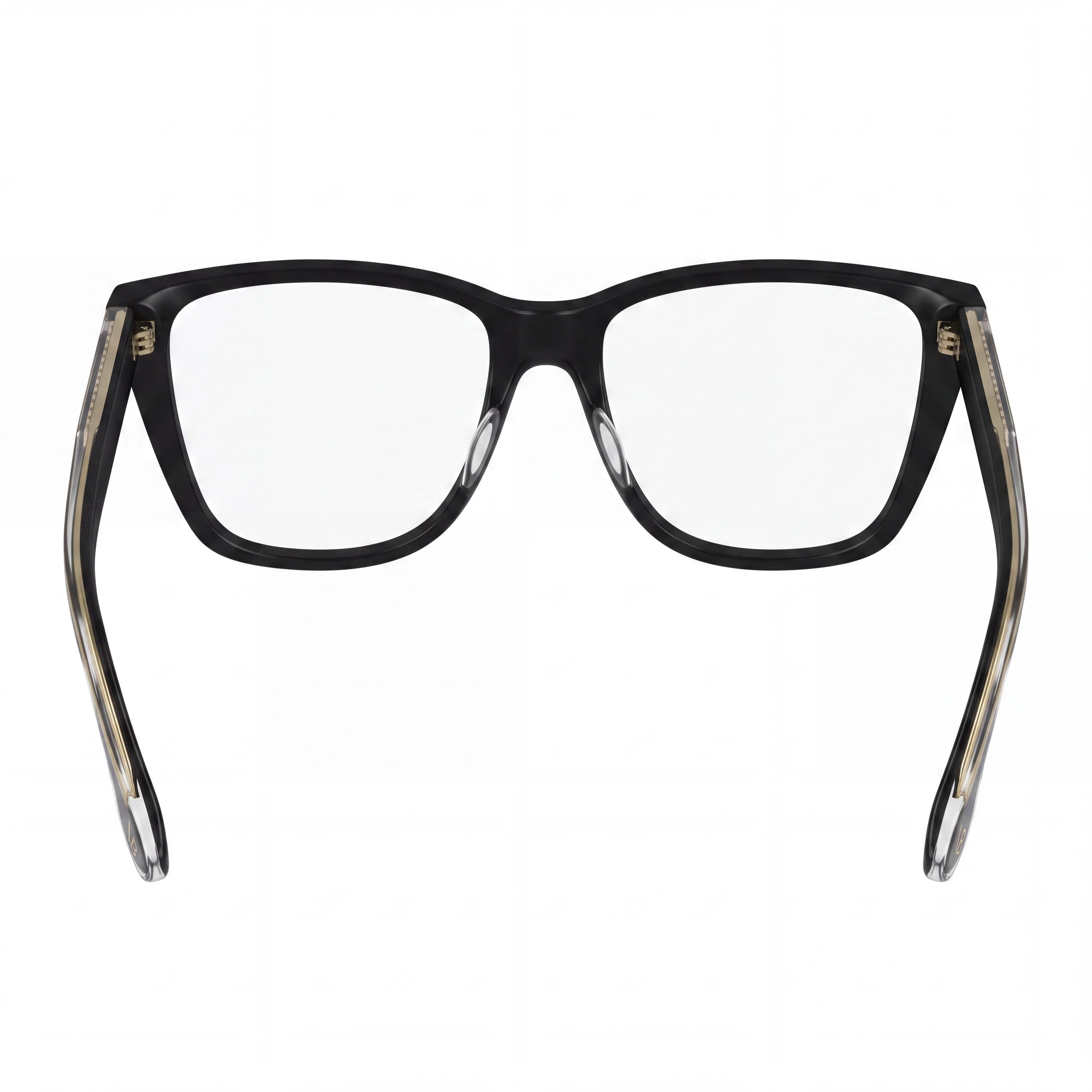 Victoria Beckham VB2664 Gafas de hombre con montura de acetato blanco y negro y lentes compuestas multicolor, Photo 3