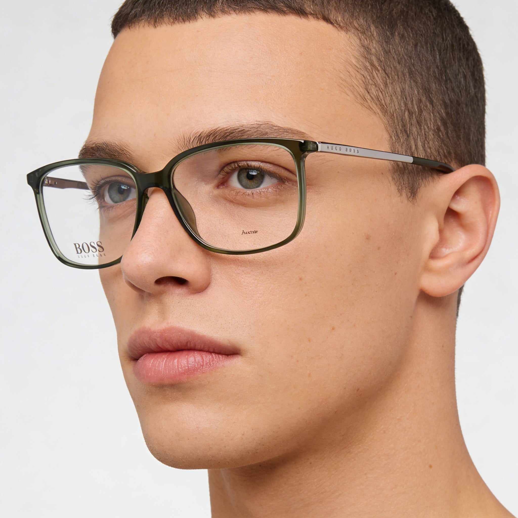 Gafas Hugo Boss 1185/IT Verdes Rectangulares Unisex, Plástico, Photo 3