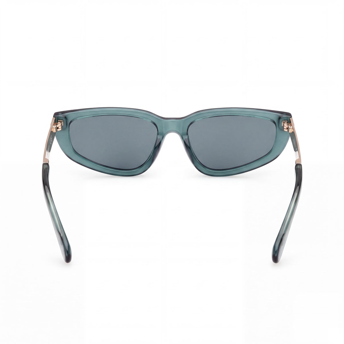 Max & Co. MO0125 Casual Unisex Sunglasses, Shiny Dark Green Tortoise Frame, Non-Polarized UV Protection Lenses 56-17-140, Photo 3