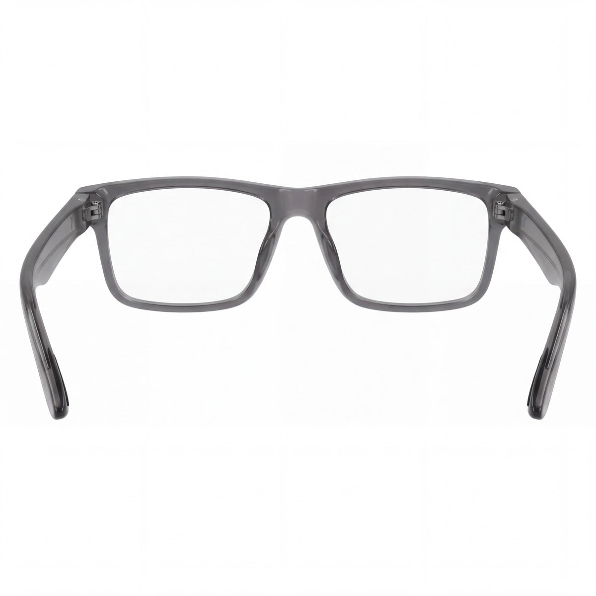 PUMA Pu0444o Unisex Classic Grey Transparent Injection Frame Polycarbonate Lens Eyeglasses 56mm, Photo 3