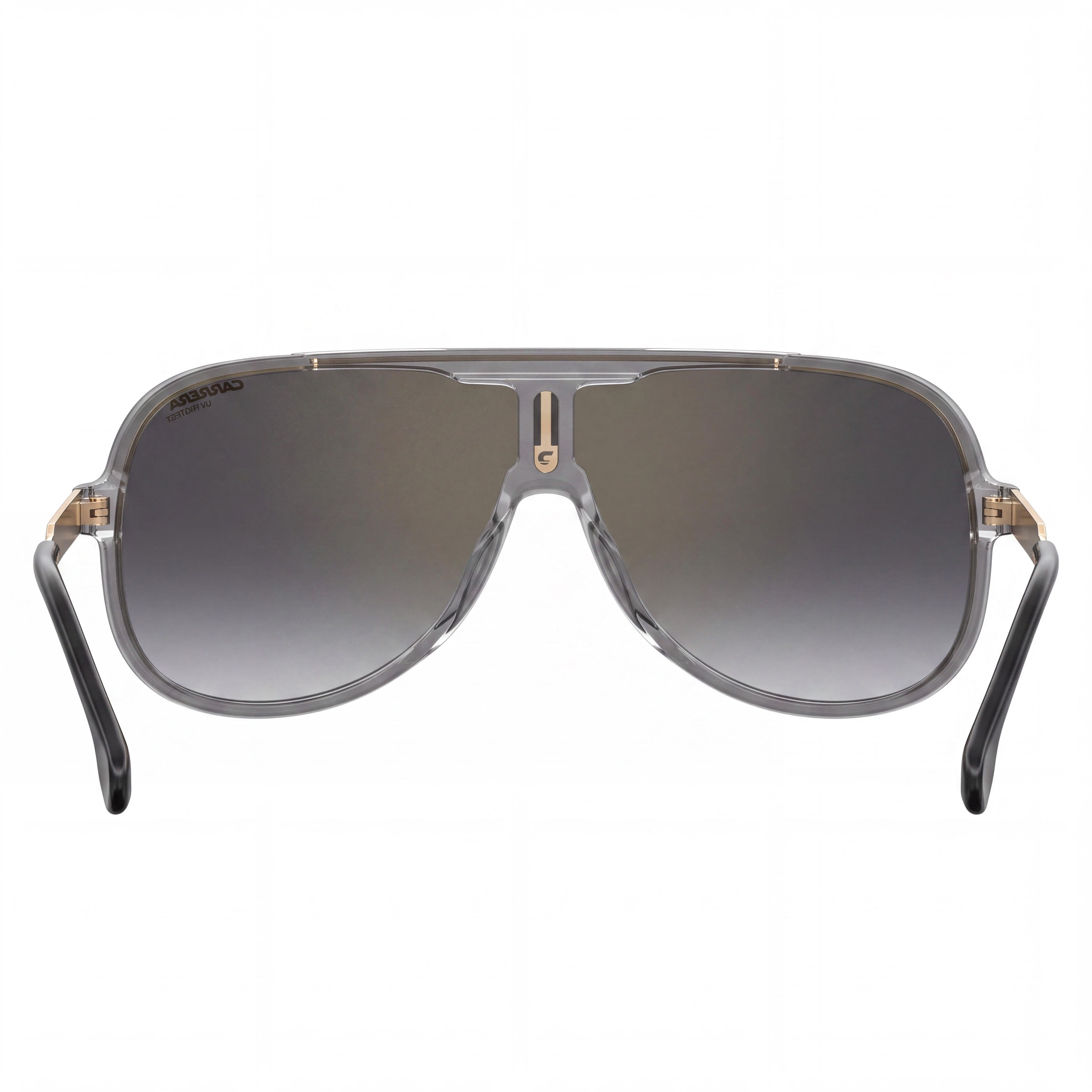 Carrera 1059/S Men's Propionate Grey Shaded Gold Mirrored Non-Polarized UV Protected Sunglasses 64mm, Photo 4