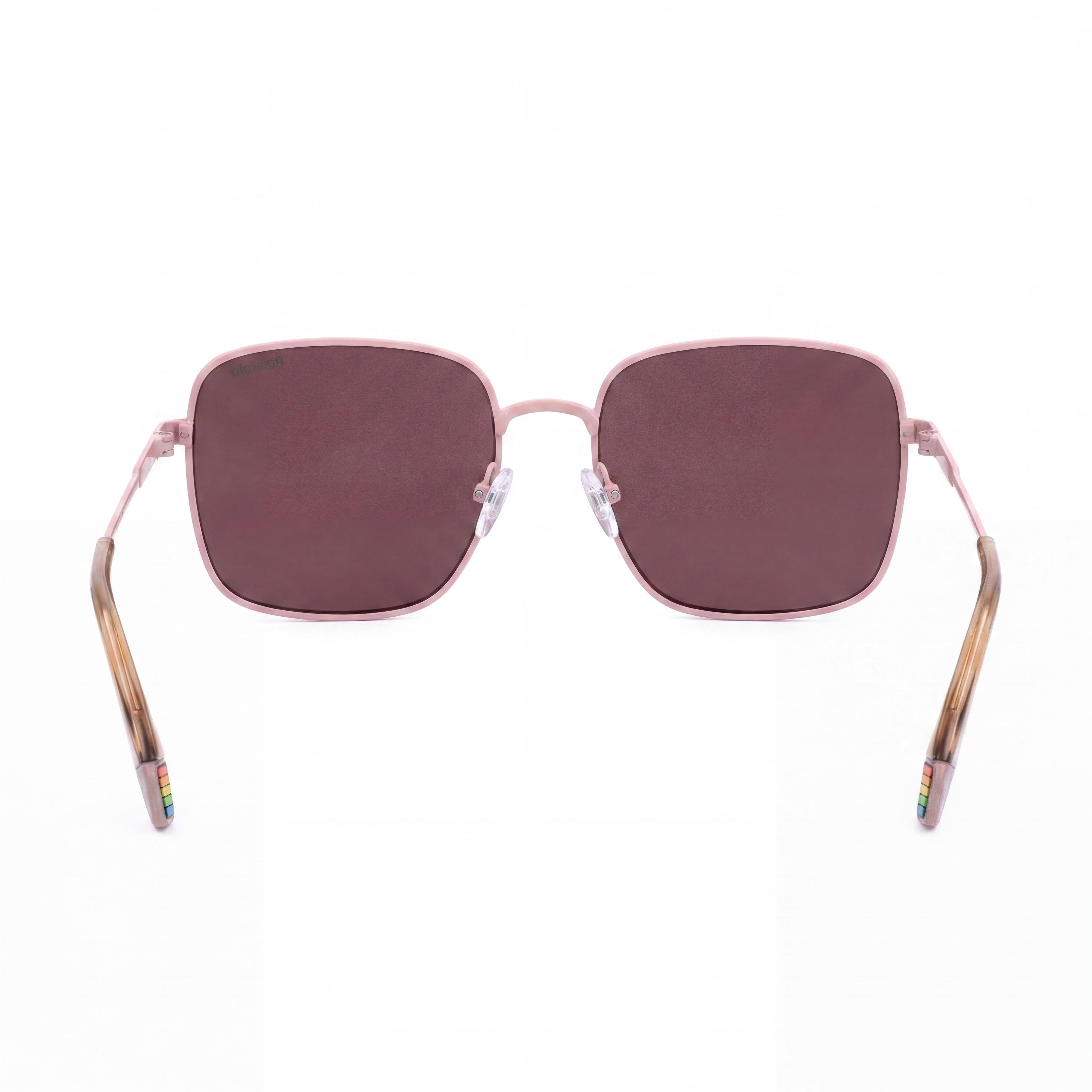 Polaroid PLD 6194/S/X Matte Pink Square Sunglasses for Women, 56mm, Photo 4