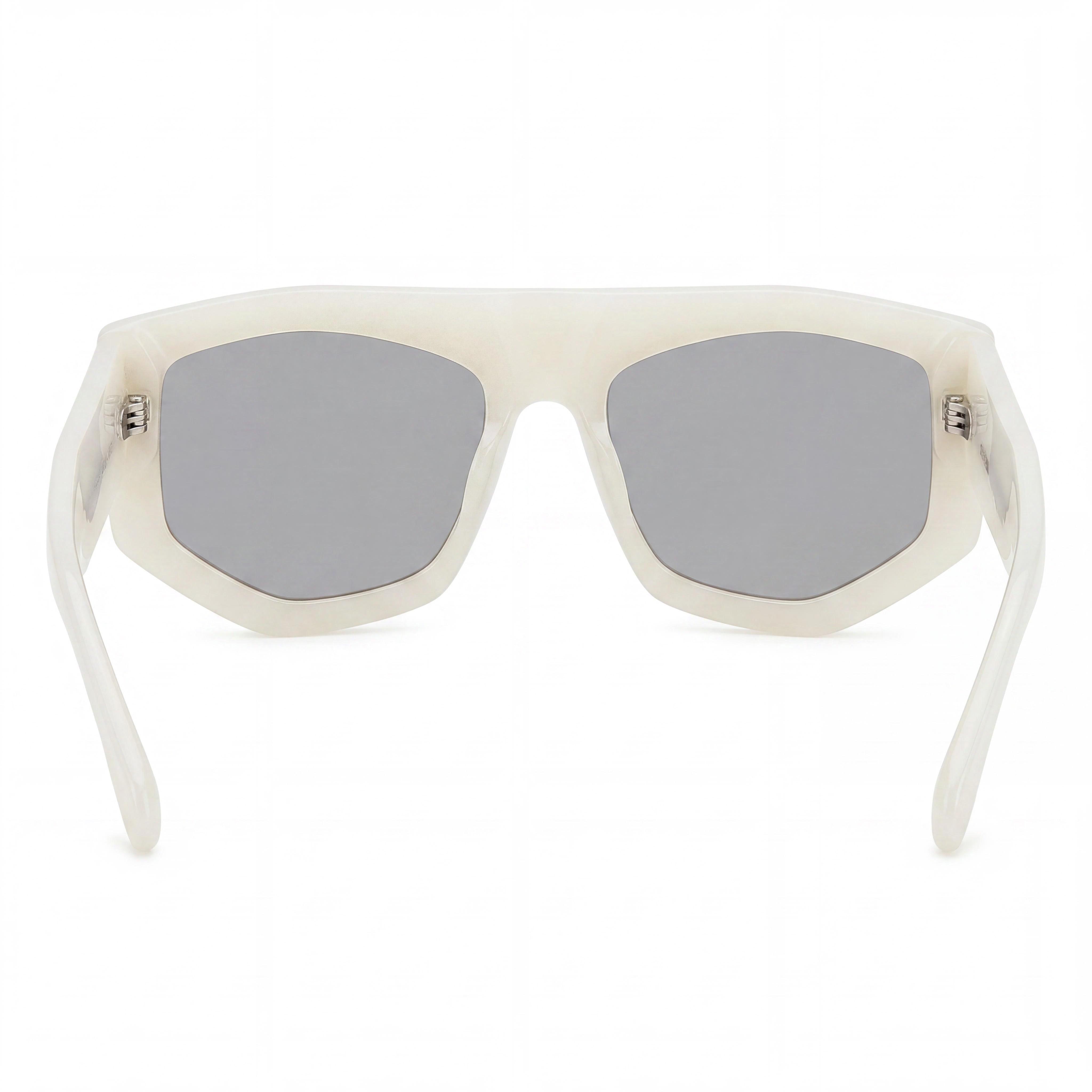 Isabel Marant Women's Trendy Acetate Sunglasses Pearled White Grey Frame 56-18-145 UV Protected, Photo 4