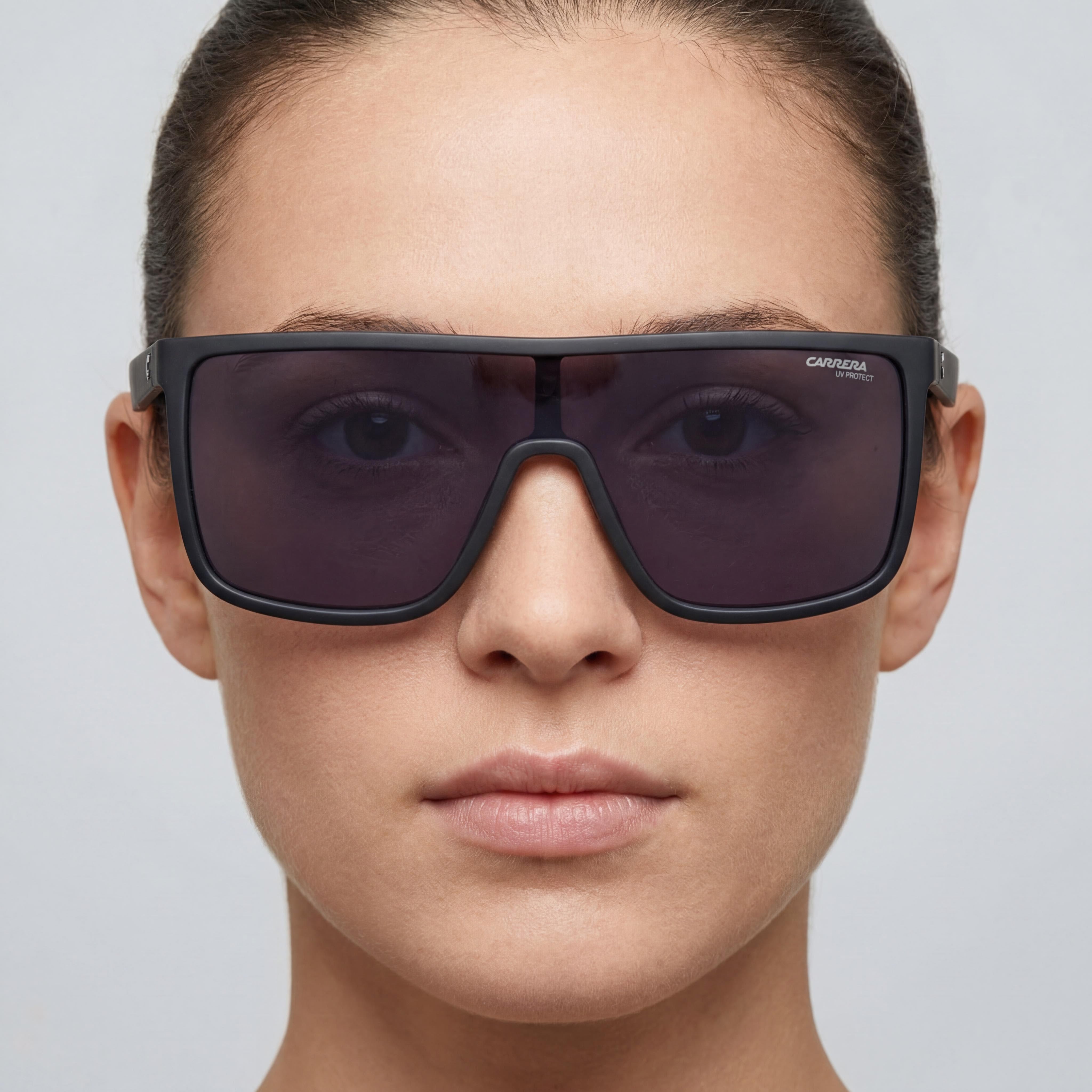 Carrera Modern Unisex Polarized UV Protected Matt Black Thermoplastic Sunglasses 99-01-145, Photo 4