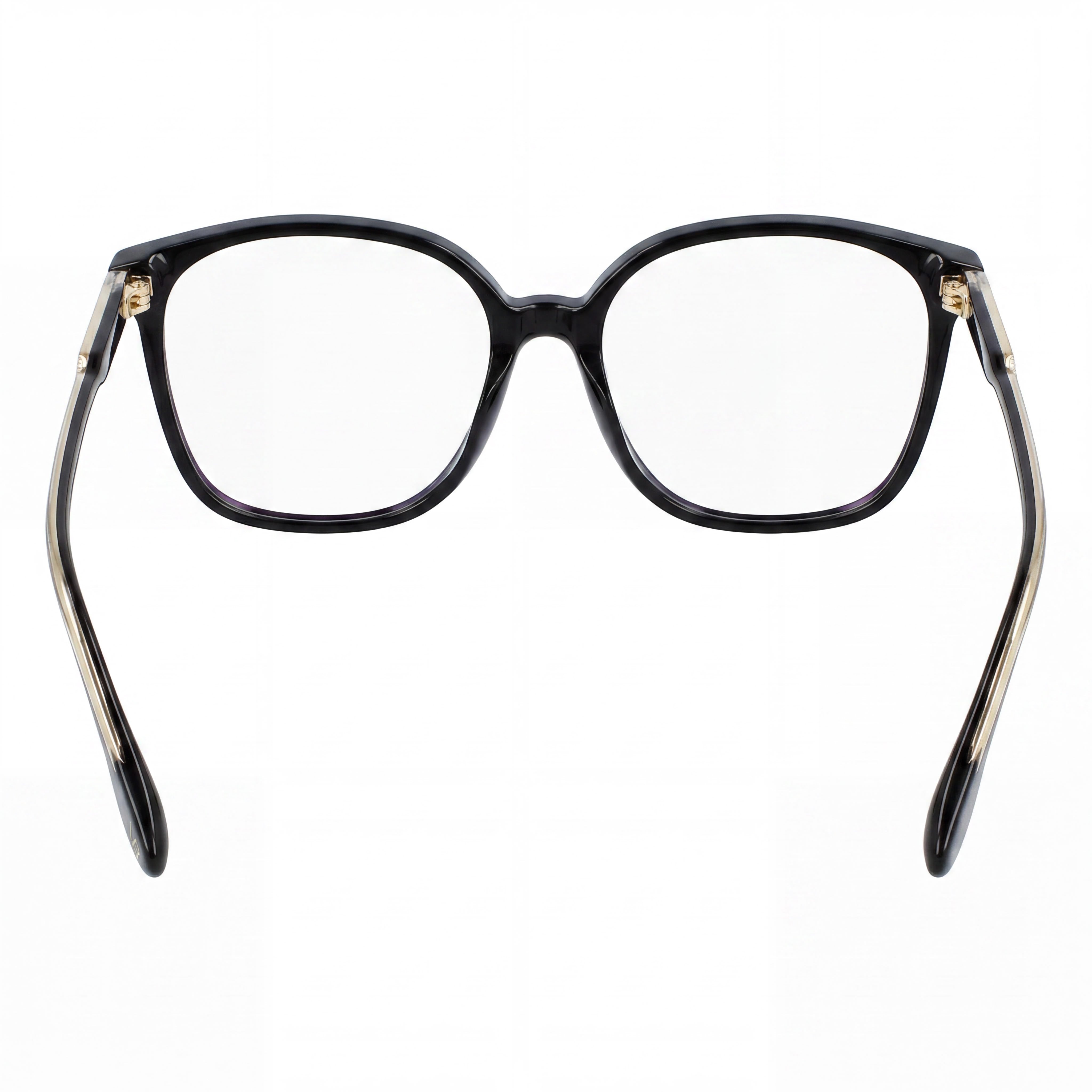 Victoria Beckham Women's Modern Black Metal Frame Polarized Sunglasses with Black Polycarbonate Lenses 55mm Lens Width, Photo 3