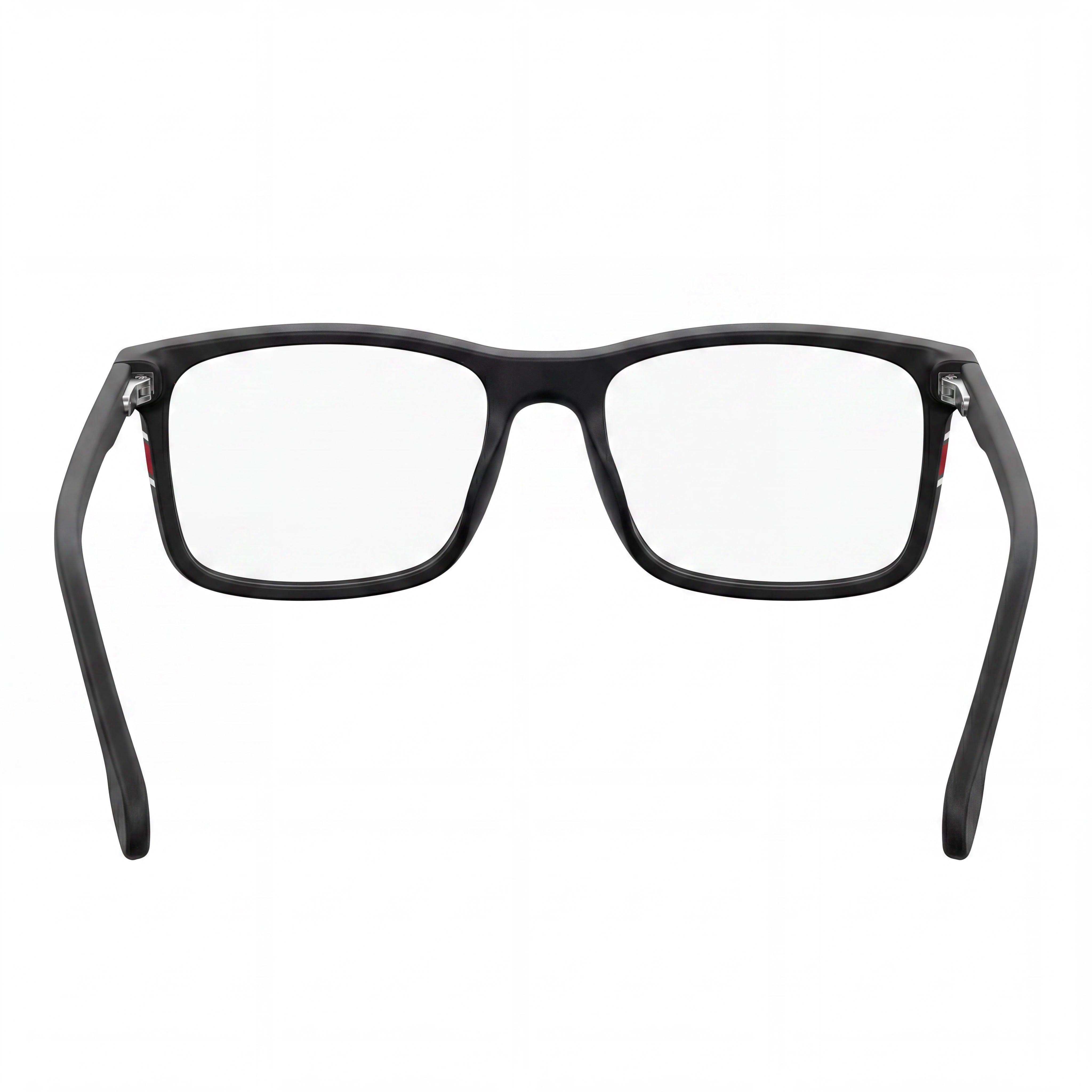 Carrera 175/N Gafas de Hombre de Plástico Negro Mate con Montura Completa y Lentes Transparentes de Demostración, Listas para Graduación (53-17-145), Photo 4