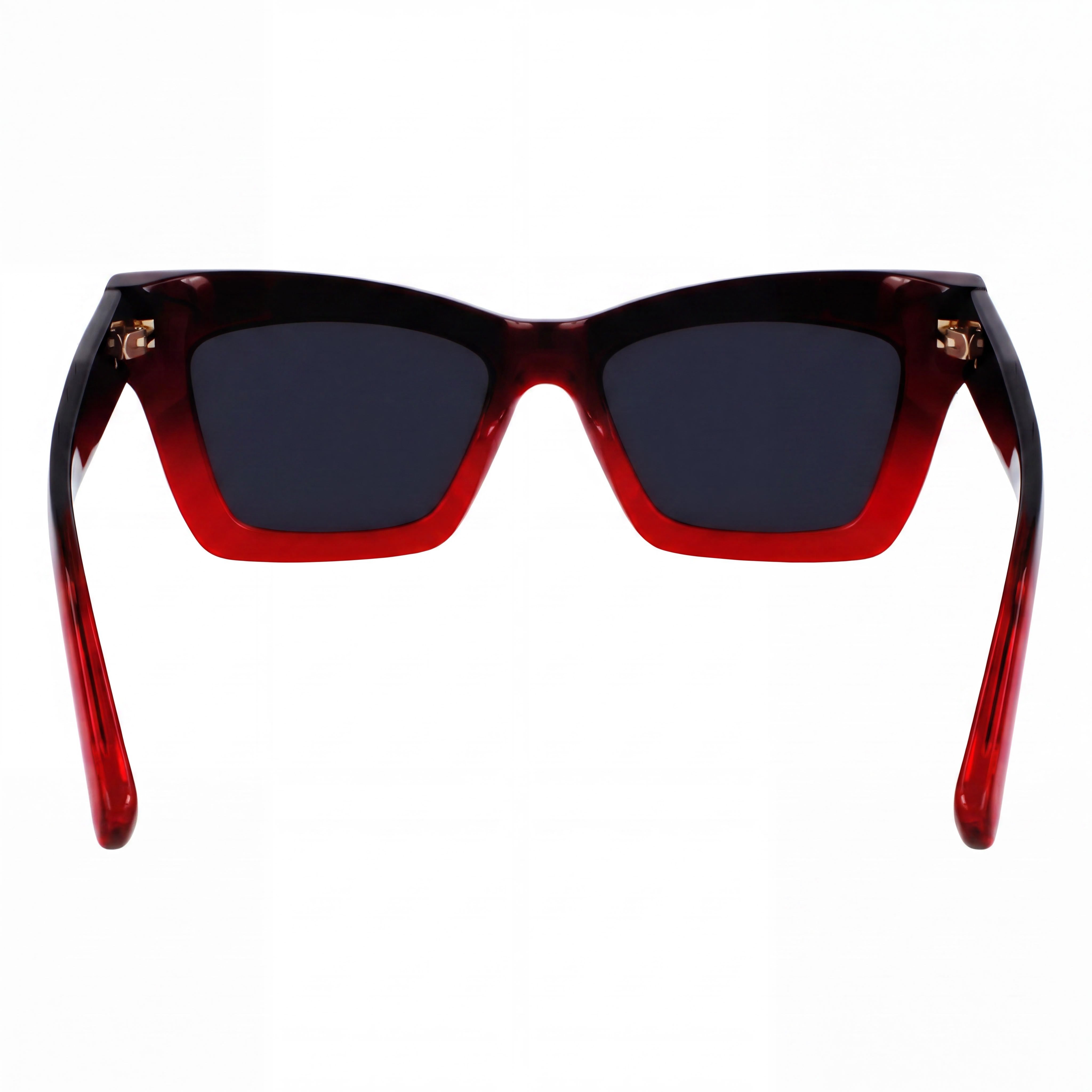 Ferragamo Sf2031s Men's Titanium Dark Red Transparent Frame Protection 52mm Eyewear, Photo 4